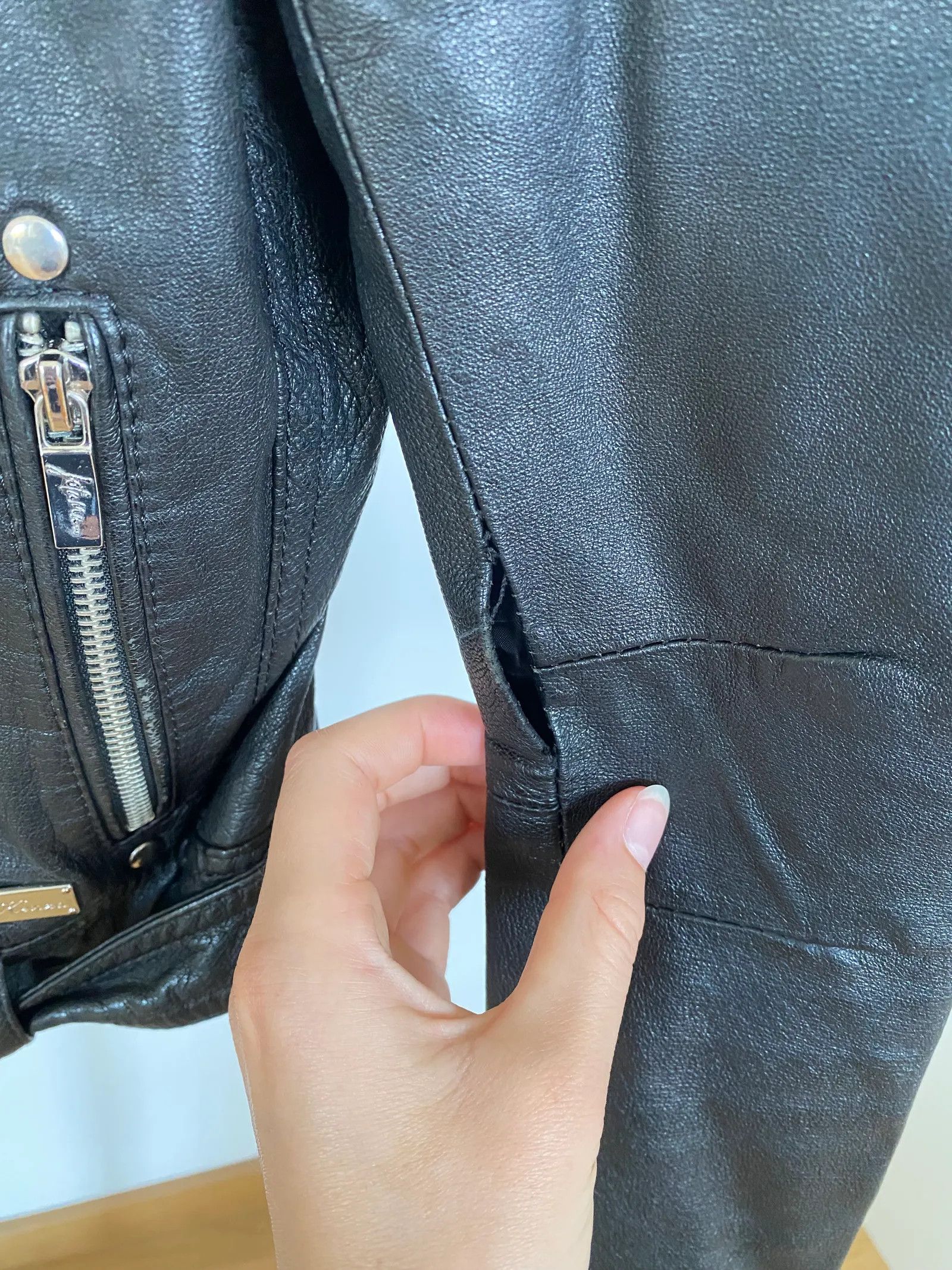 JOFAMA Jofama Jofama by Kenza 3 Leather Jacket Size XS / US 0-2 / IT 36-38 - 5 Thumbnail