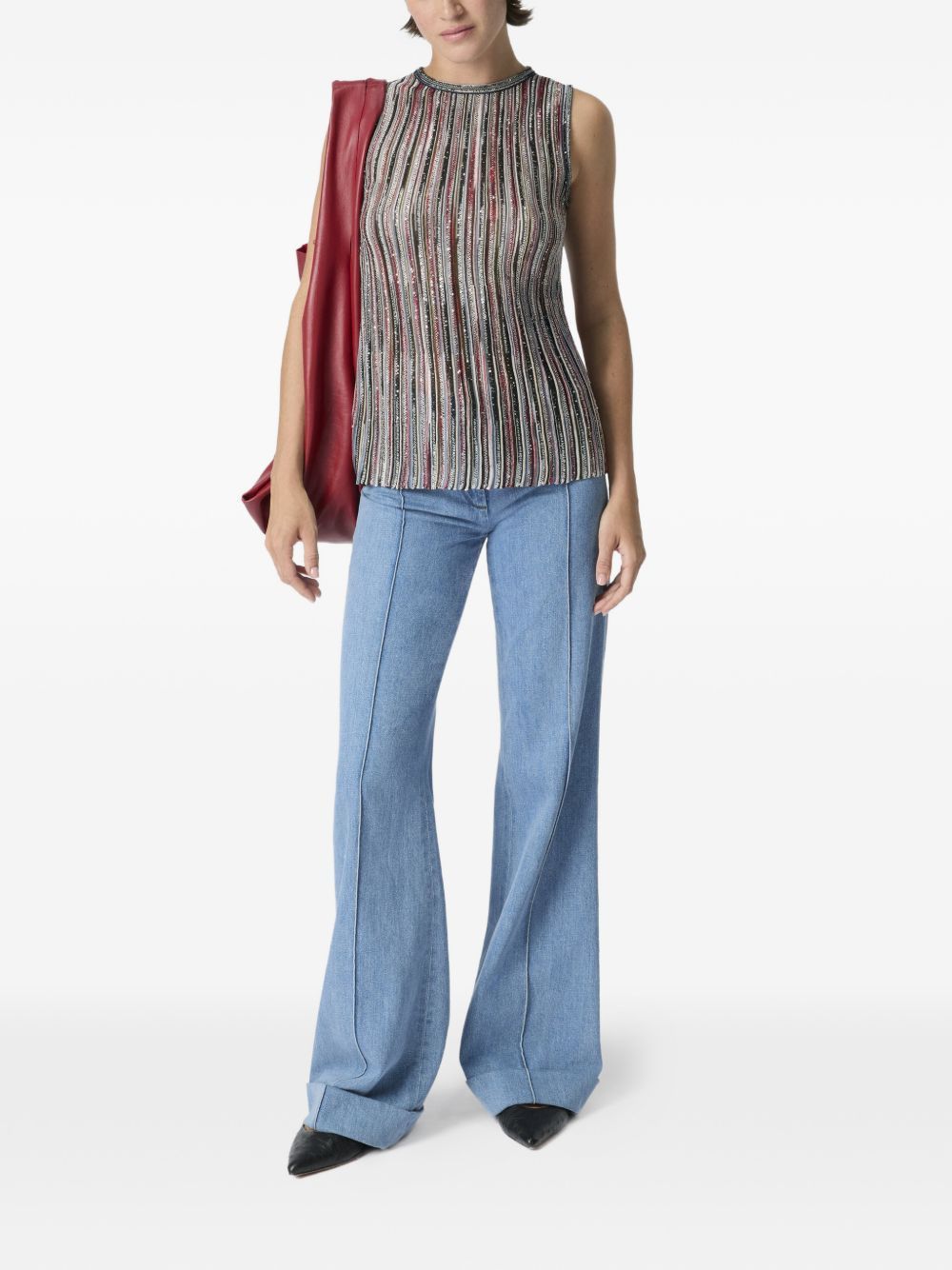 Missoni STRIPED TANK TOP Size M / US 6-8 / IT 42-44 - 3 Thumbnail