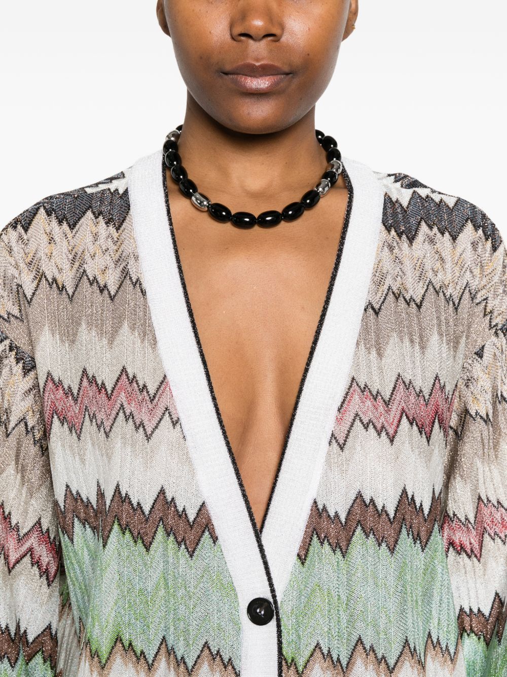 Missoni ZIG ZAG CARDIGAN Size L / US 10 / IT 46 - 5 Thumbnail