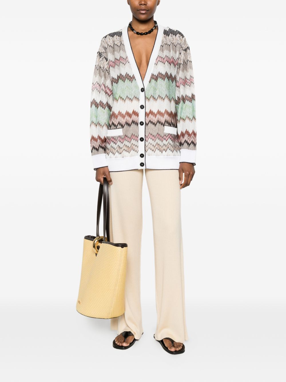 Missoni ZIG ZAG CARDIGAN Size M / US 6-8 / IT 42-44 - 2 Thumbnail