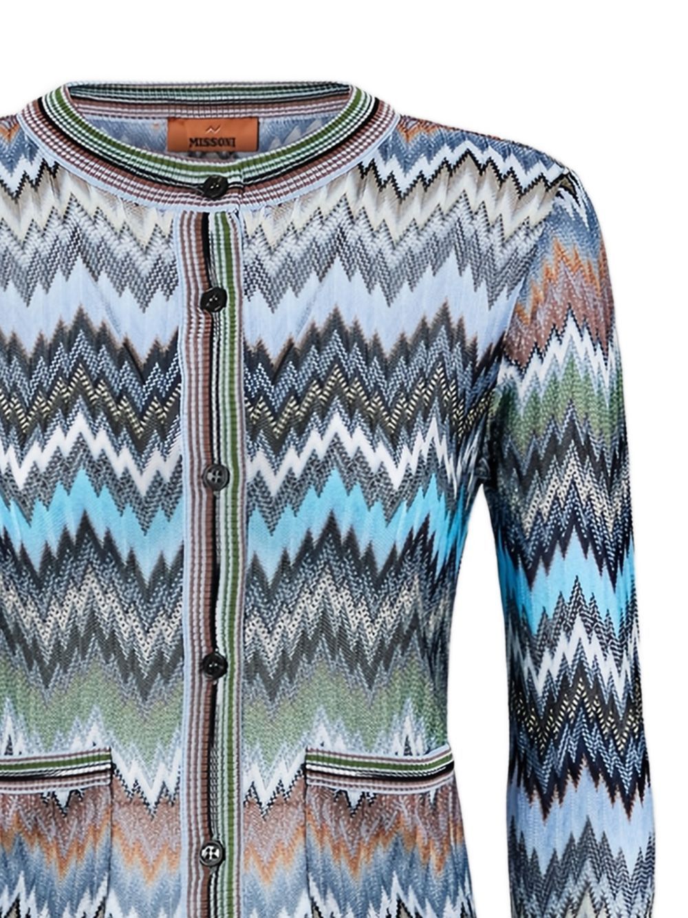 Missoni ZIG ZAG CARDIGAN Size M / US 6-8 / IT 42-44 - 2 Thumbnail