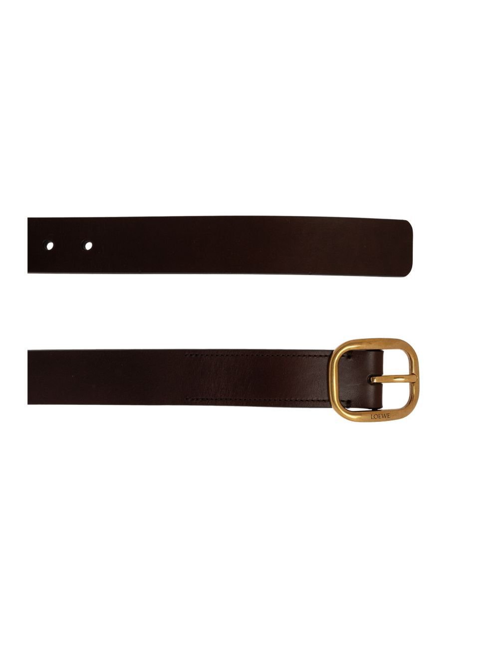 Loewe ROUNDED LEATHER BELT Size ONE SIZE - 3 Thumbnail
