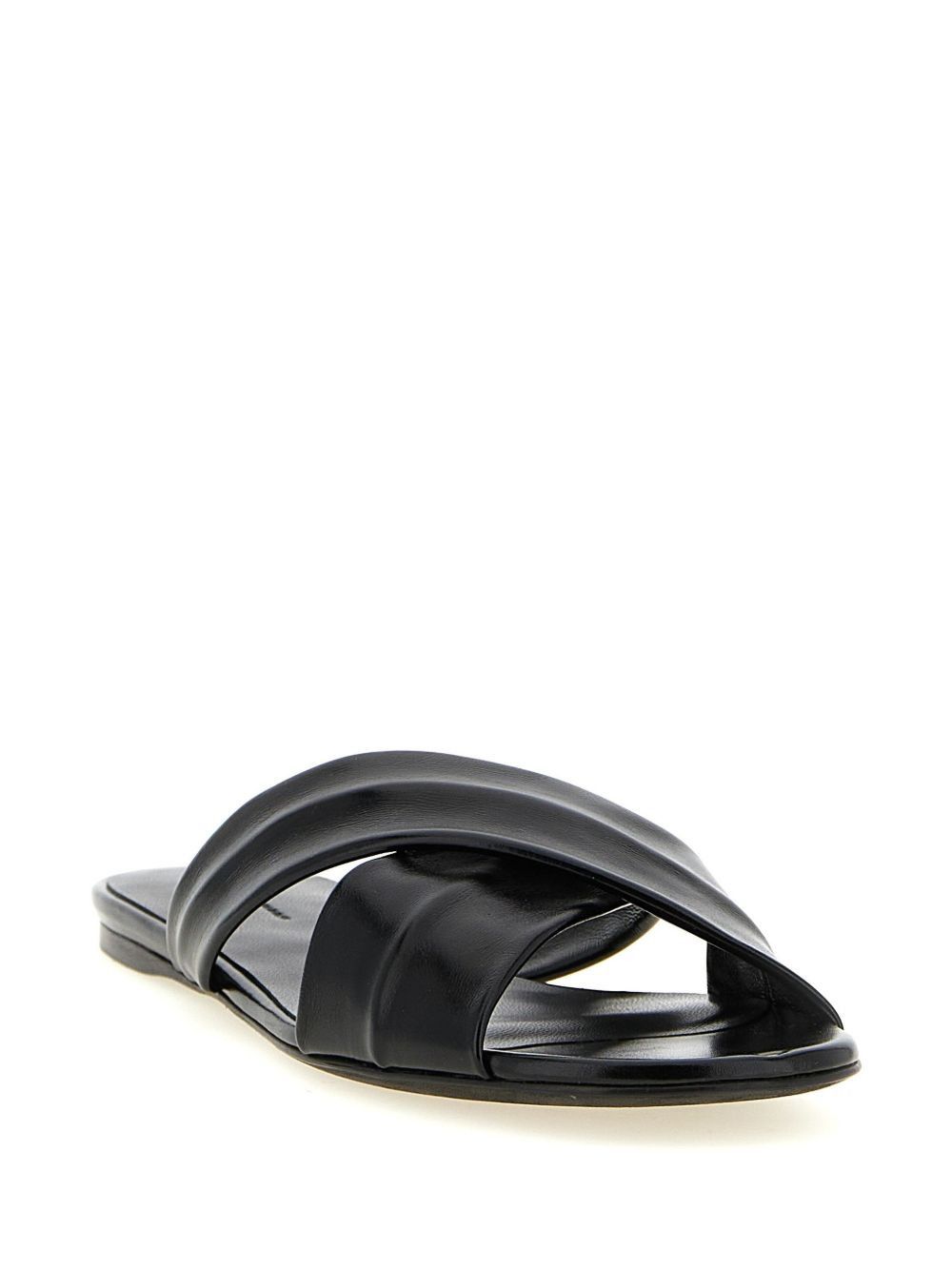 KHAITE LIRIA LEATHER FLAT SANDALS Size US 8 / IT 38 - 3 Thumbnail