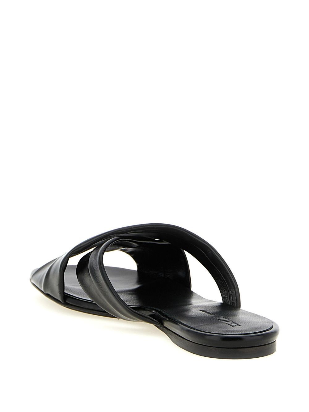 KHAITE LIRIA LEATHER FLAT SANDALS Size US 8 / IT 38 - 2 Thumbnail