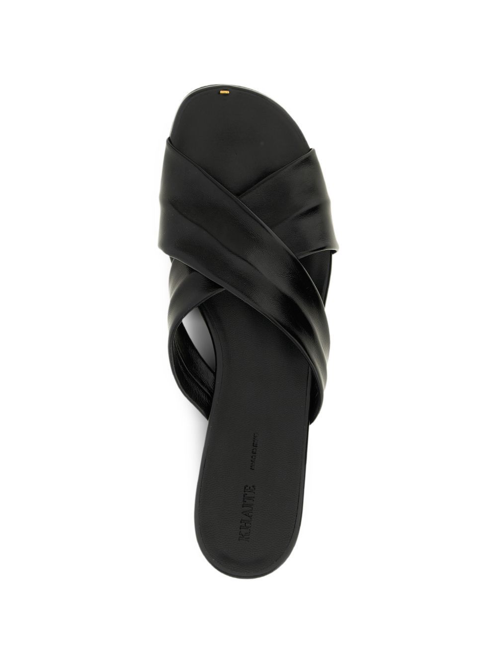 KHAITE LIRIA LEATHER FLAT SANDALS Size US 8 / IT 38 - 4 Thumbnail