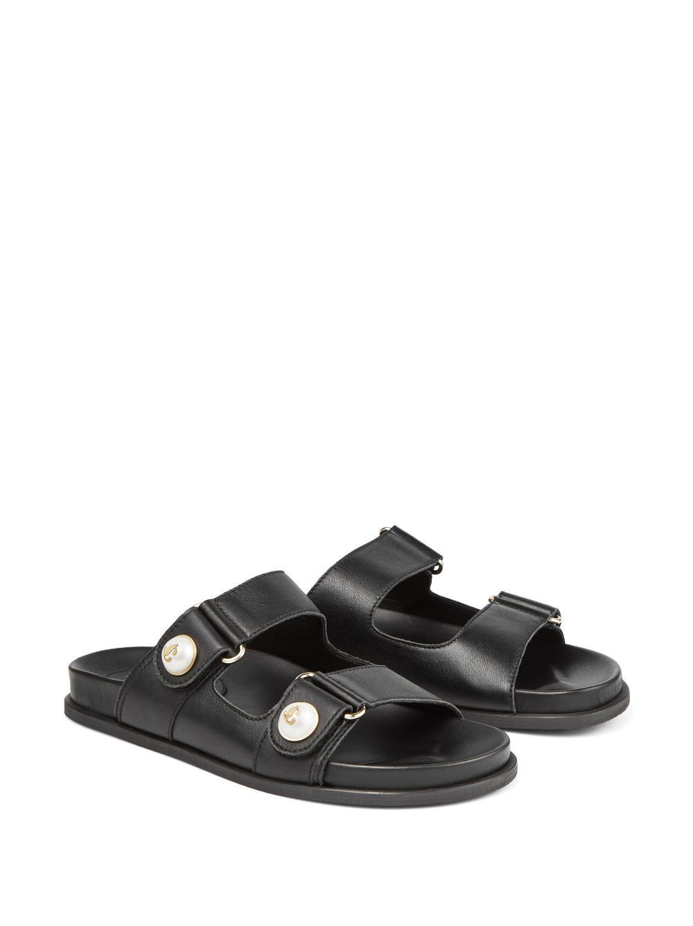 Jimmy Choo FAYENCE LEATHER SANDALS Size US 8 / IT 38 - 7 Thumbnail