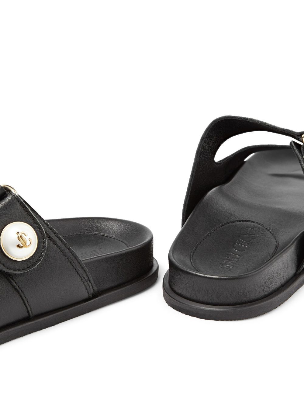 Jimmy Choo FAYENCE LEATHER SANDALS Size US 9 / IT 39 - 3 Thumbnail