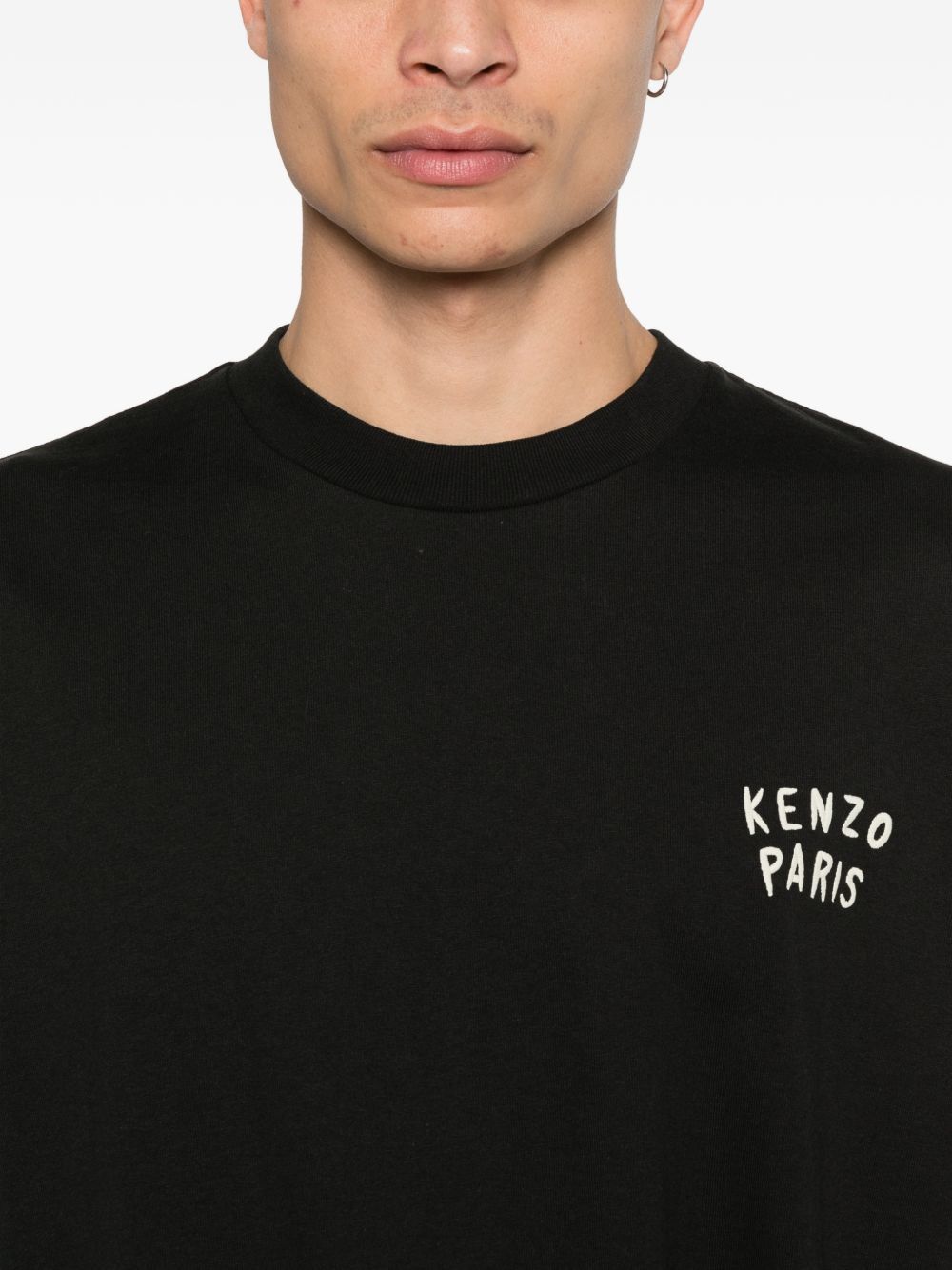 Kenzo BOKE HEART COTTON T-SHIRT Size US L / EU 52-54 / 3 - 4 Thumbnail