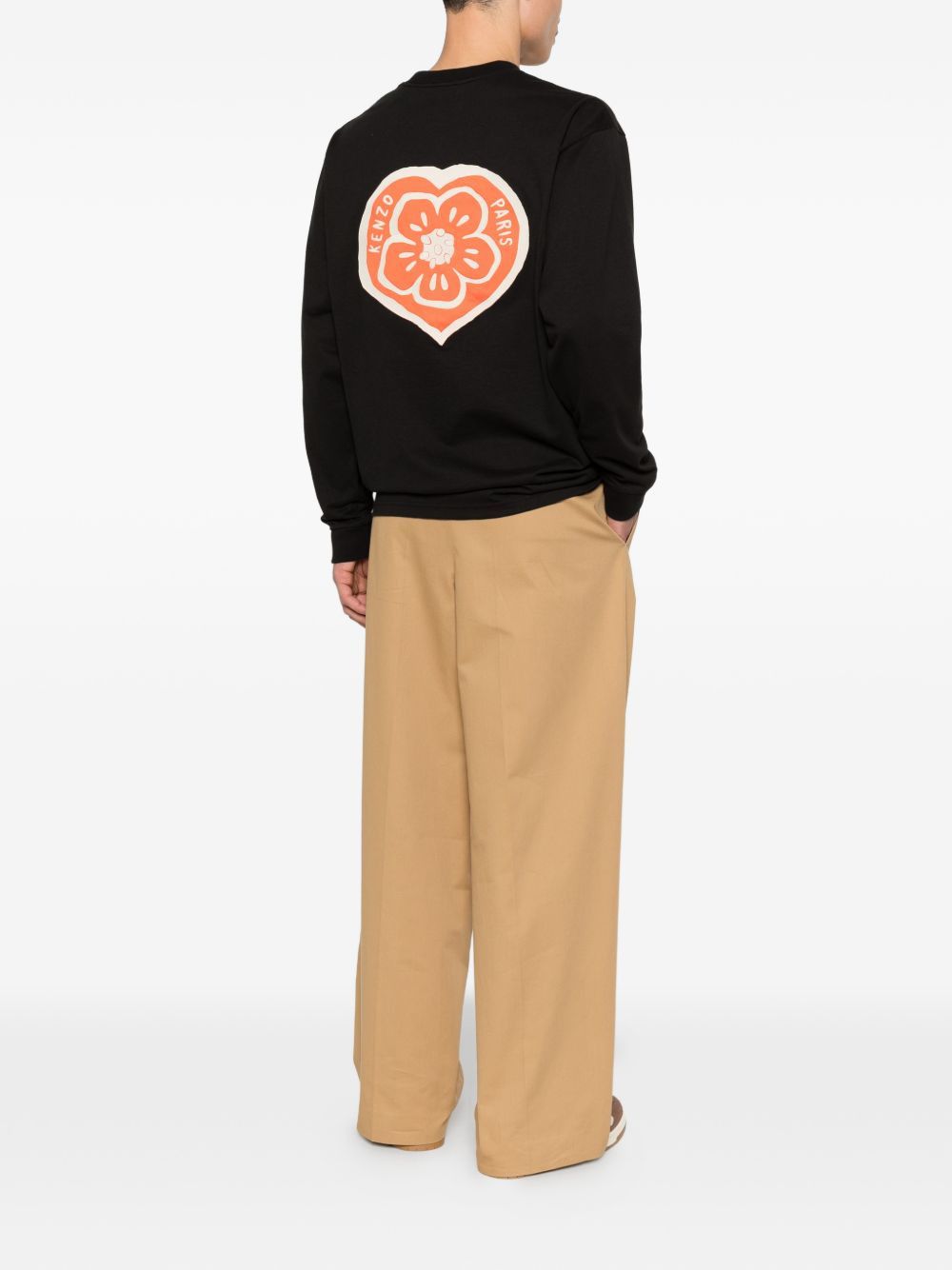 Kenzo BOKE HEART COTTON T-SHIRT Size US L / EU 52-54 / 3 - 3 Thumbnail