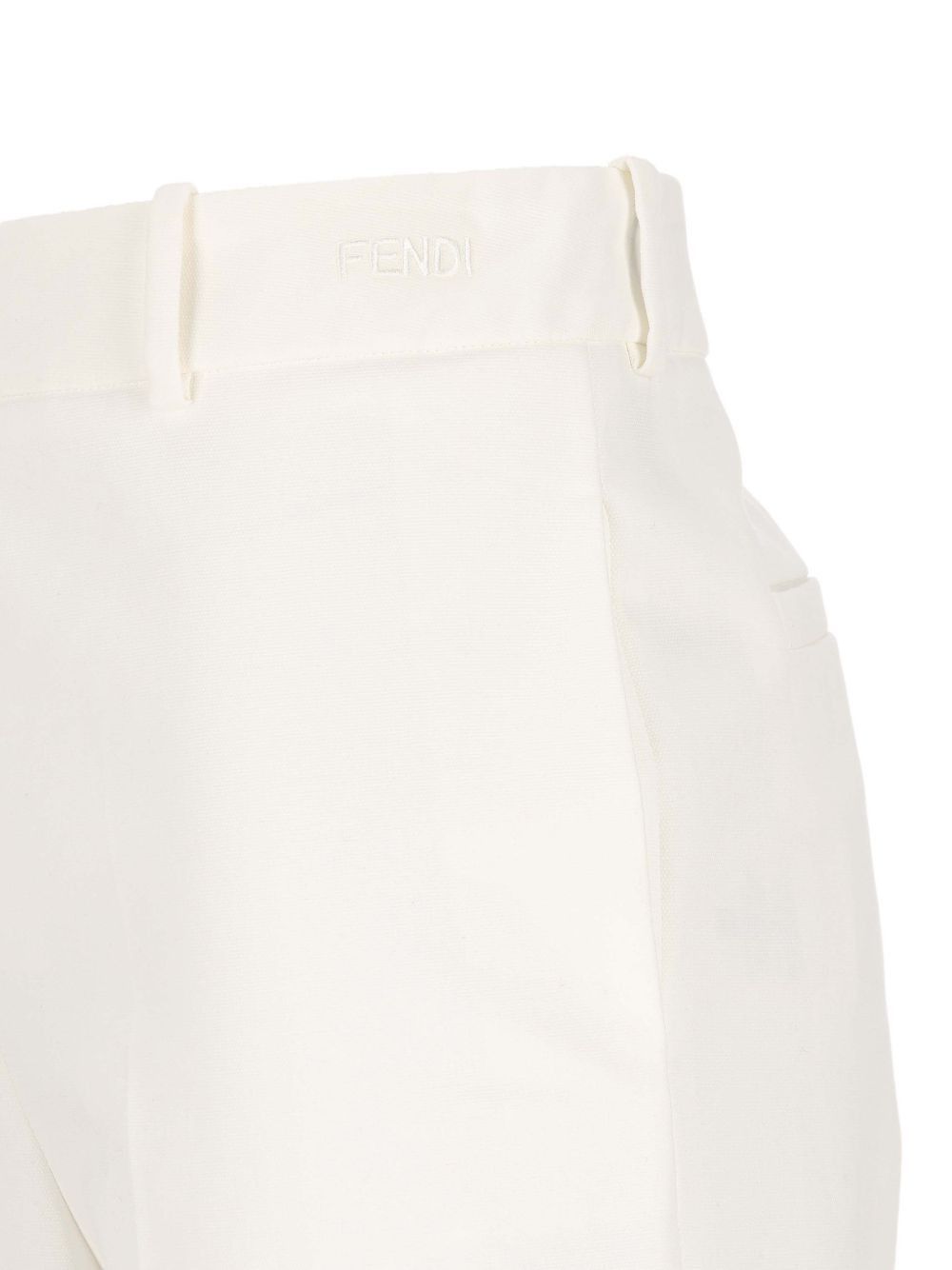 Fendi COTTON TROUSERS Size 28" / US 6 / IT 42 - 3 Thumbnail