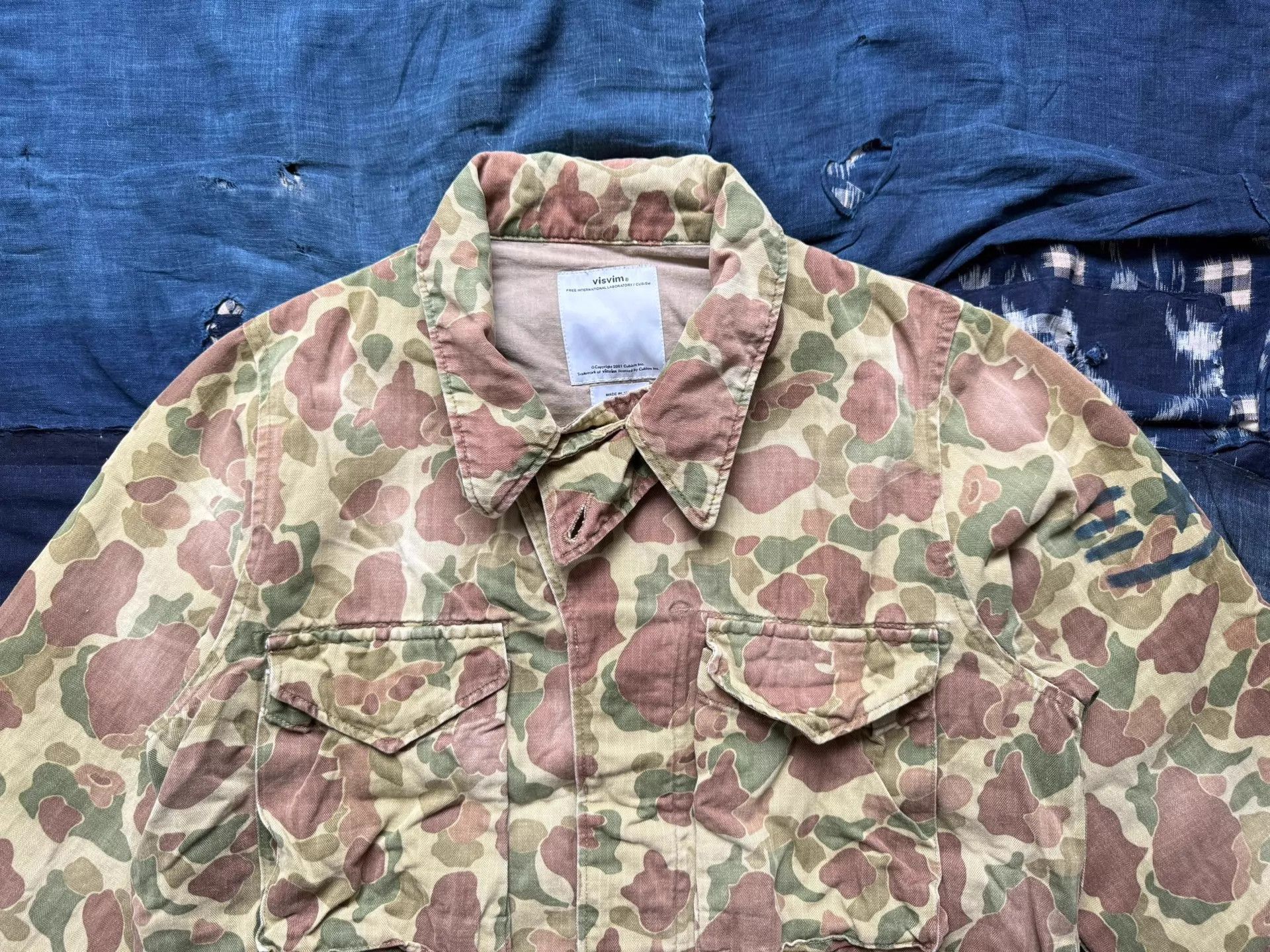 Visvim Green Camouflage Print Utility Jacket Size US M / EU 48-50 / 2 - 3 Thumbnail