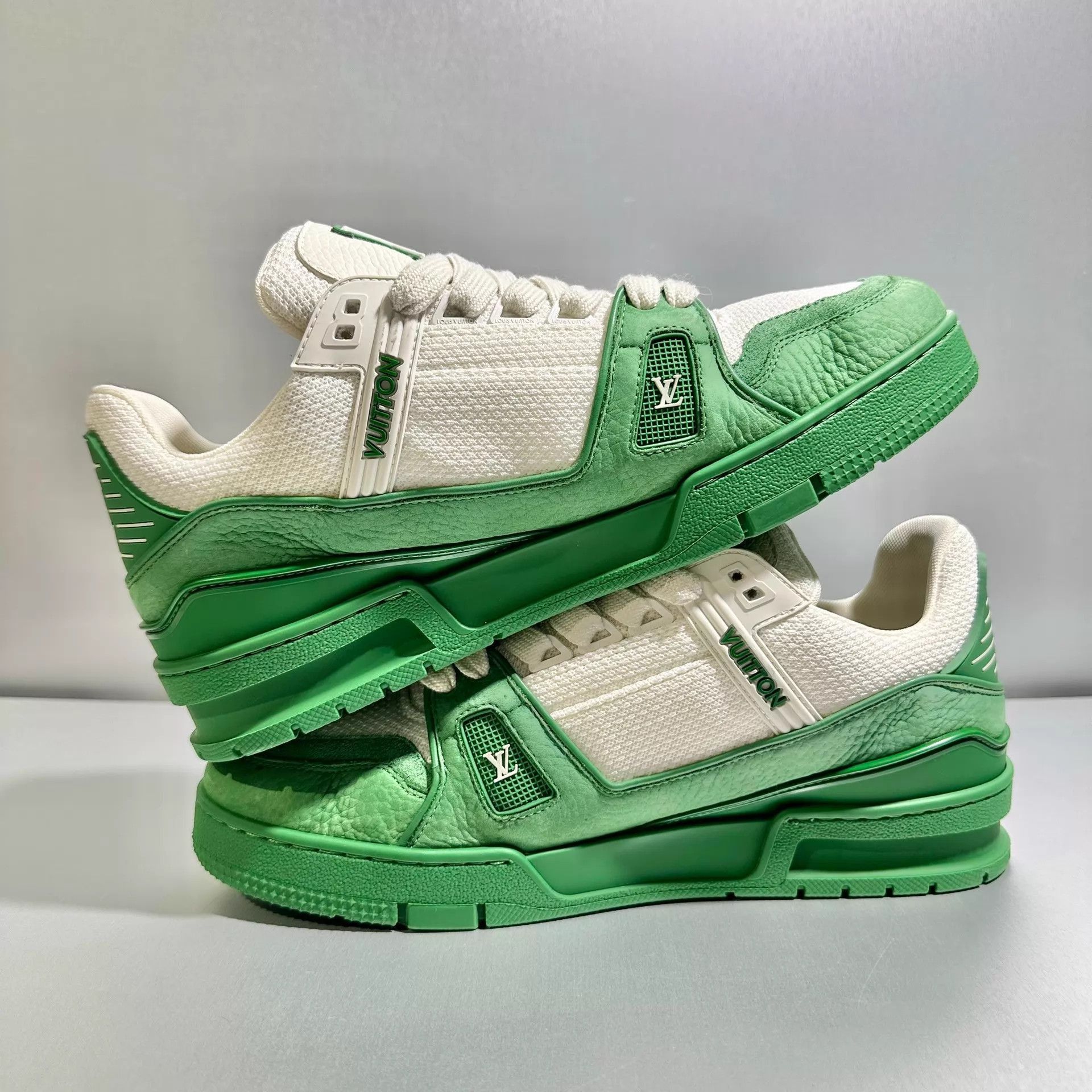 Louis Vuitton Multi Color Low Top Sneakers Size 8 Size US 8 / EU 41 - 4 Thumbnail
