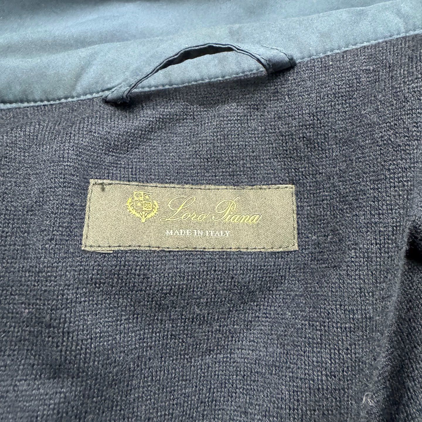 Loro Piana Blue Hooded Light Jacket with Multiple Pockets Size US M / EU 48-50 / 2 - 2 Thumbnail