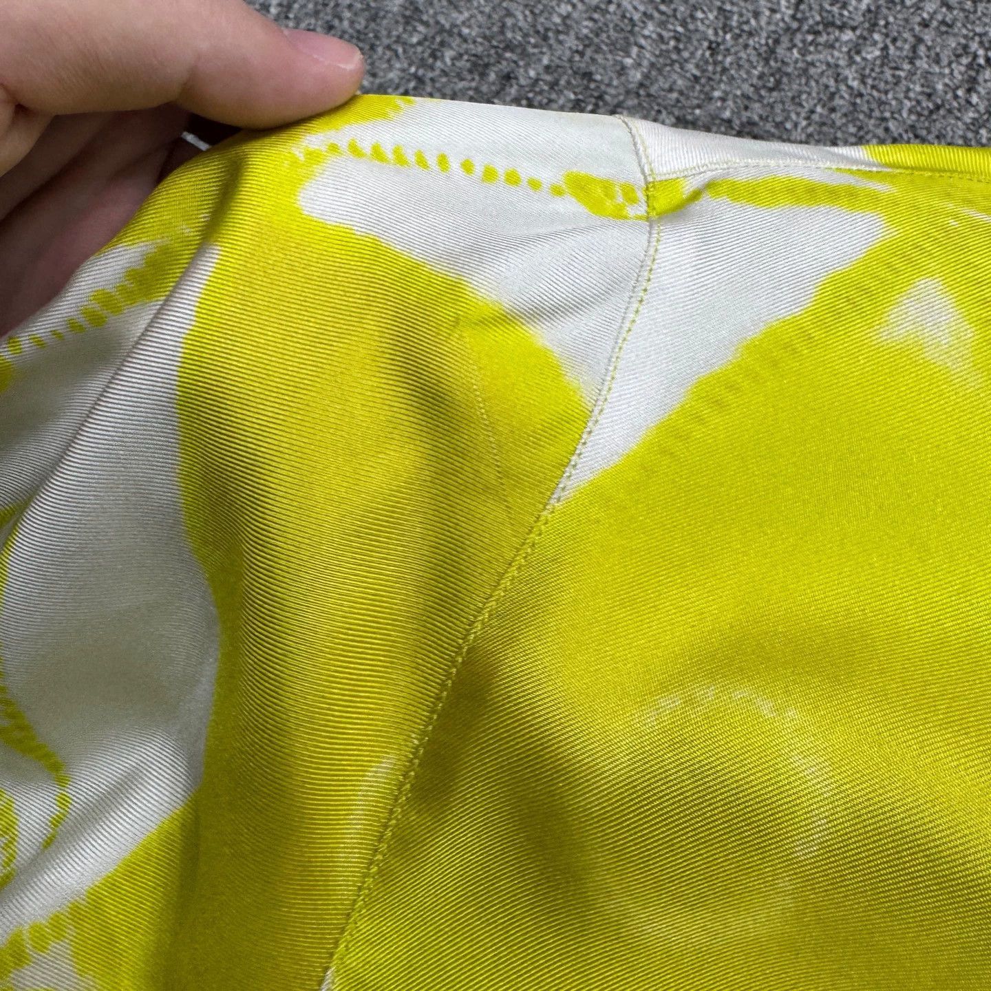 Louis Vuitton Yellow Patterned Short-Sleeve Button Shirt Size US L / EU 52-54 / 3 - 2 Thumbnail