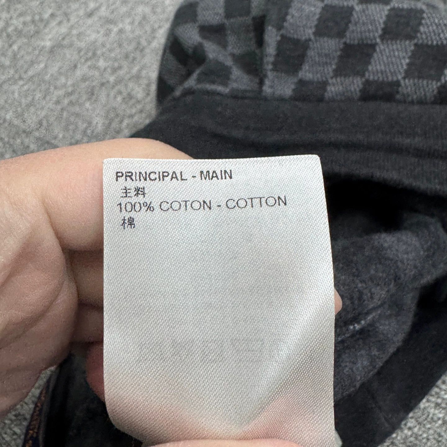 Louis Vuitton Black Checkered Shorts Size 34 Size US 34 / EU 50 - 4 Thumbnail