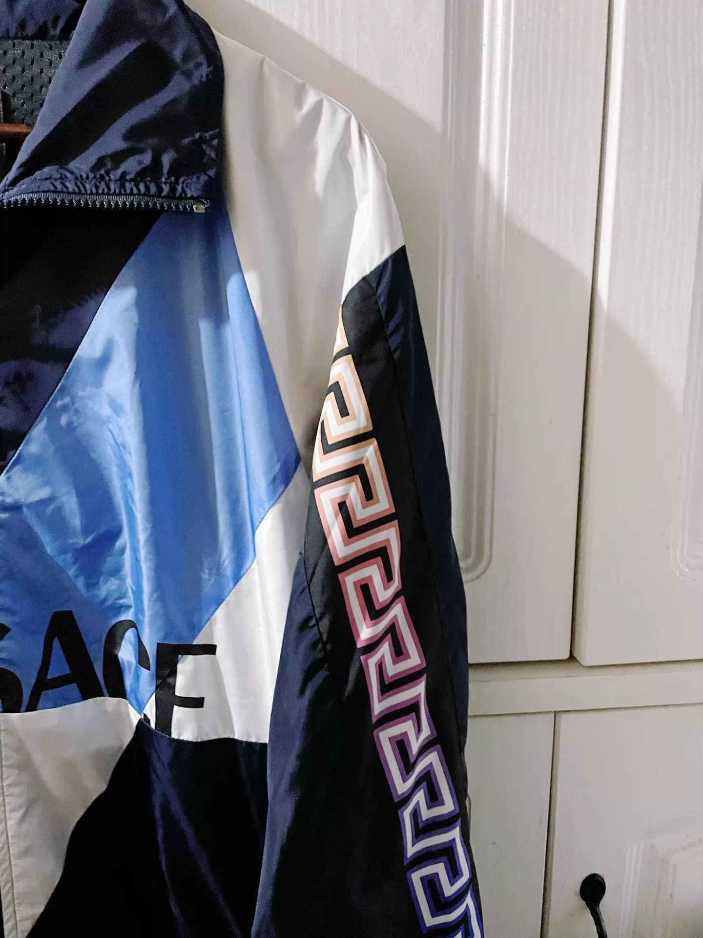 Versace Multi Color Zip-Up Light Jacket Size M Size US M / EU 48-50 / 2 - 4 Thumbnail