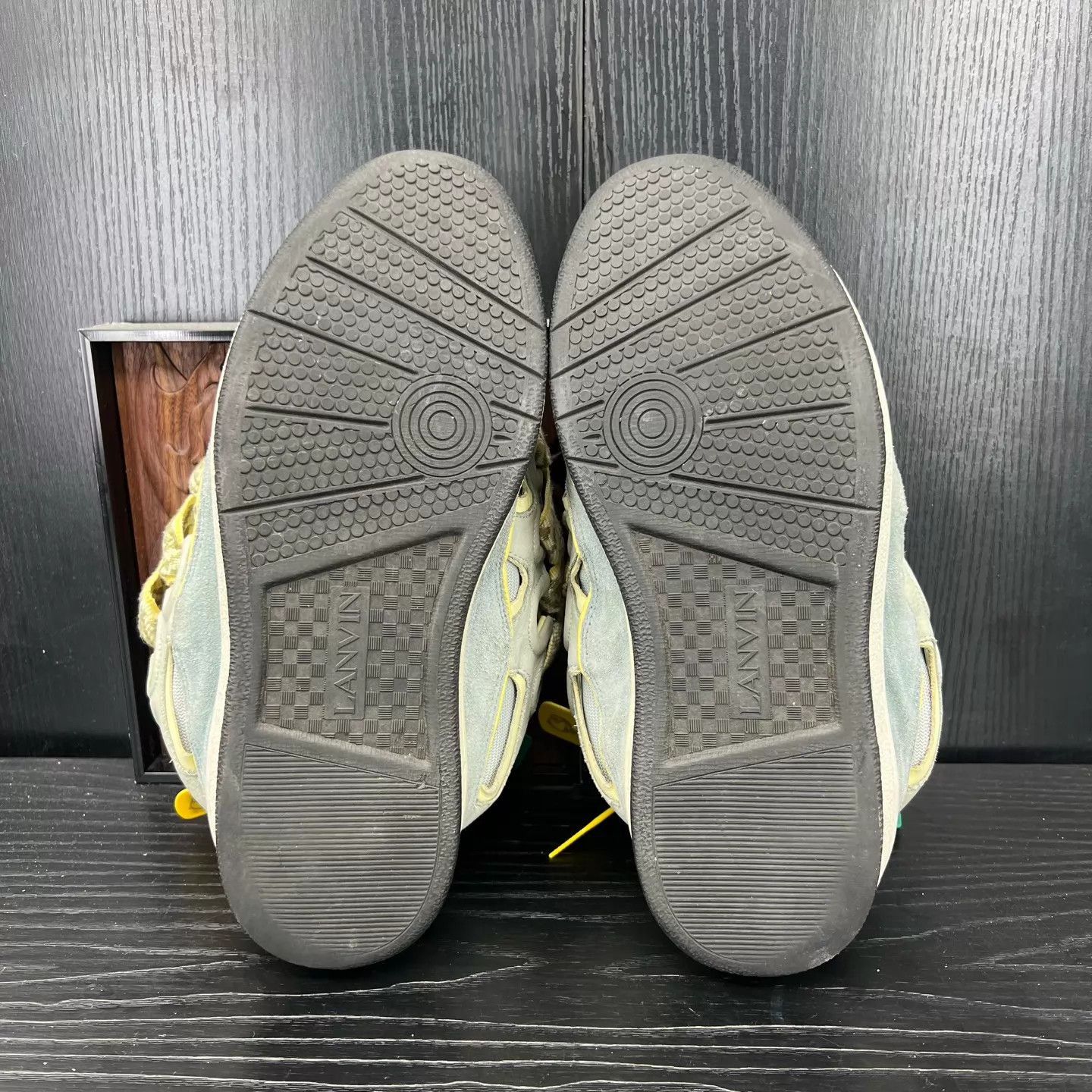 Lanvin Multi-Color High-Top Sneakers with Straps Size US 9 / EU 42 - 6 Thumbnail