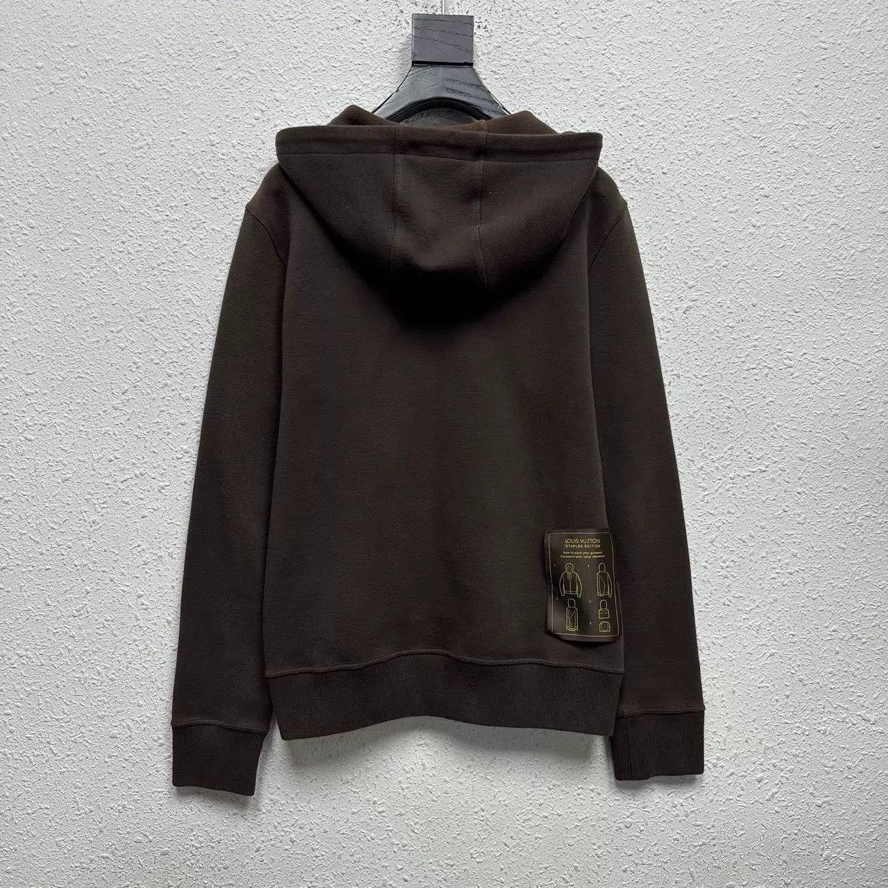 Louis Vuitton Brown Zip-Up Hoodie with Front Pocket Size US S / EU 44-46 / 1 - 2 Thumbnail