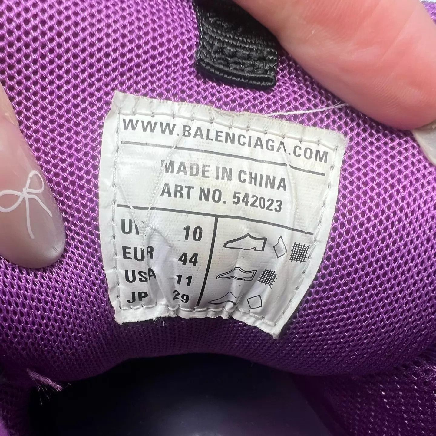 Balenciaga Multi-Color Athletic Sneakers Size 11 Size US 11 / EU 44 - 8 Thumbnail