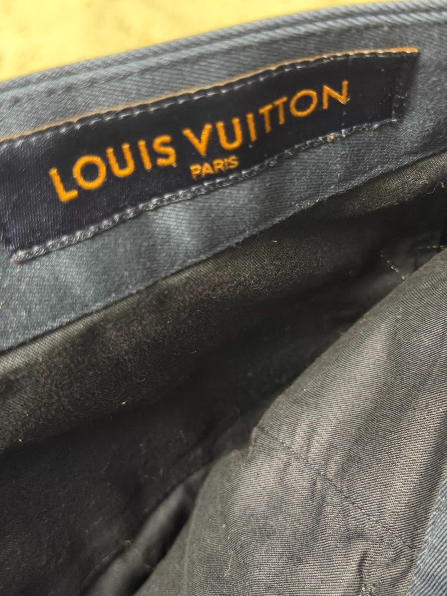 Louis Vuitton Blue Casual Pants Size 38 Size US 27 - 3 Thumbnail