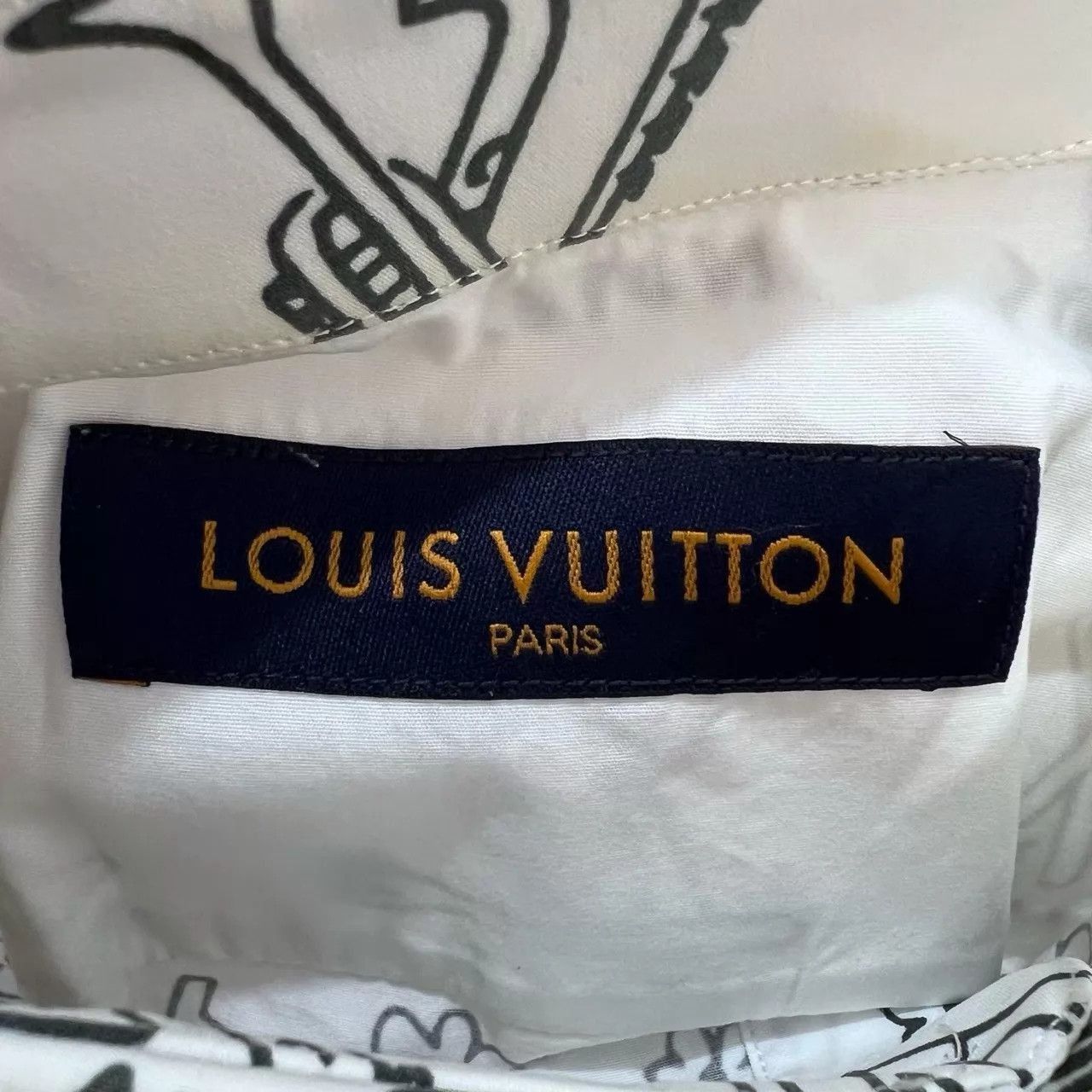 Louis Vuitton Multi-Print Long Sleeve Button-Up Shirt Size US S / EU 44-46 / 1 - 4 Thumbnail