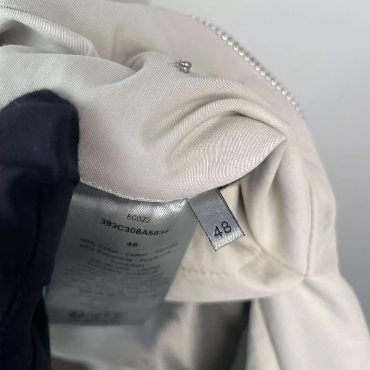 Dior Hooded Light Jacket with Front Pockets Multi Size US M / EU 48-50 / 2 - 2 Thumbnail