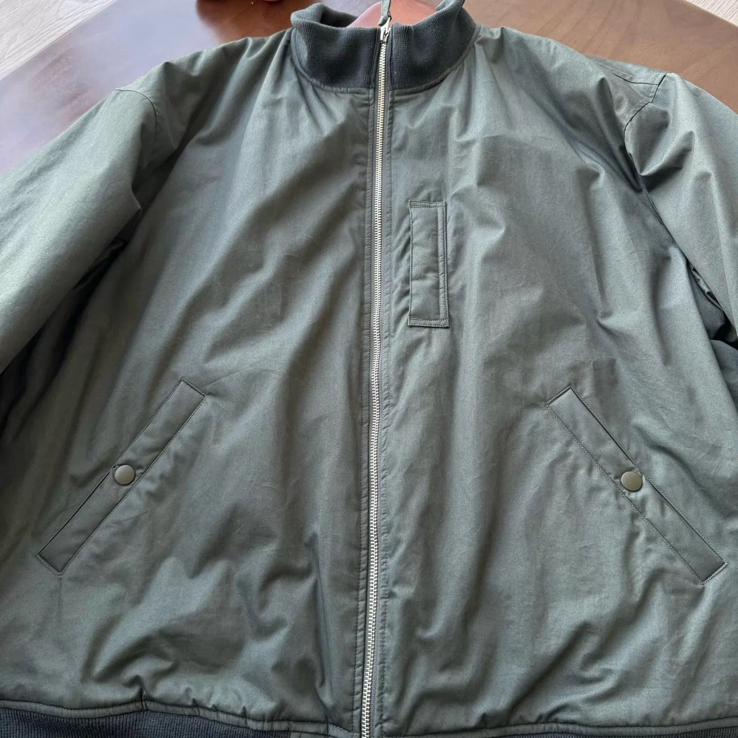 Nanamica Green Bomber Jacket Size L Size US L / EU 52-54 / 3 - 3 Thumbnail