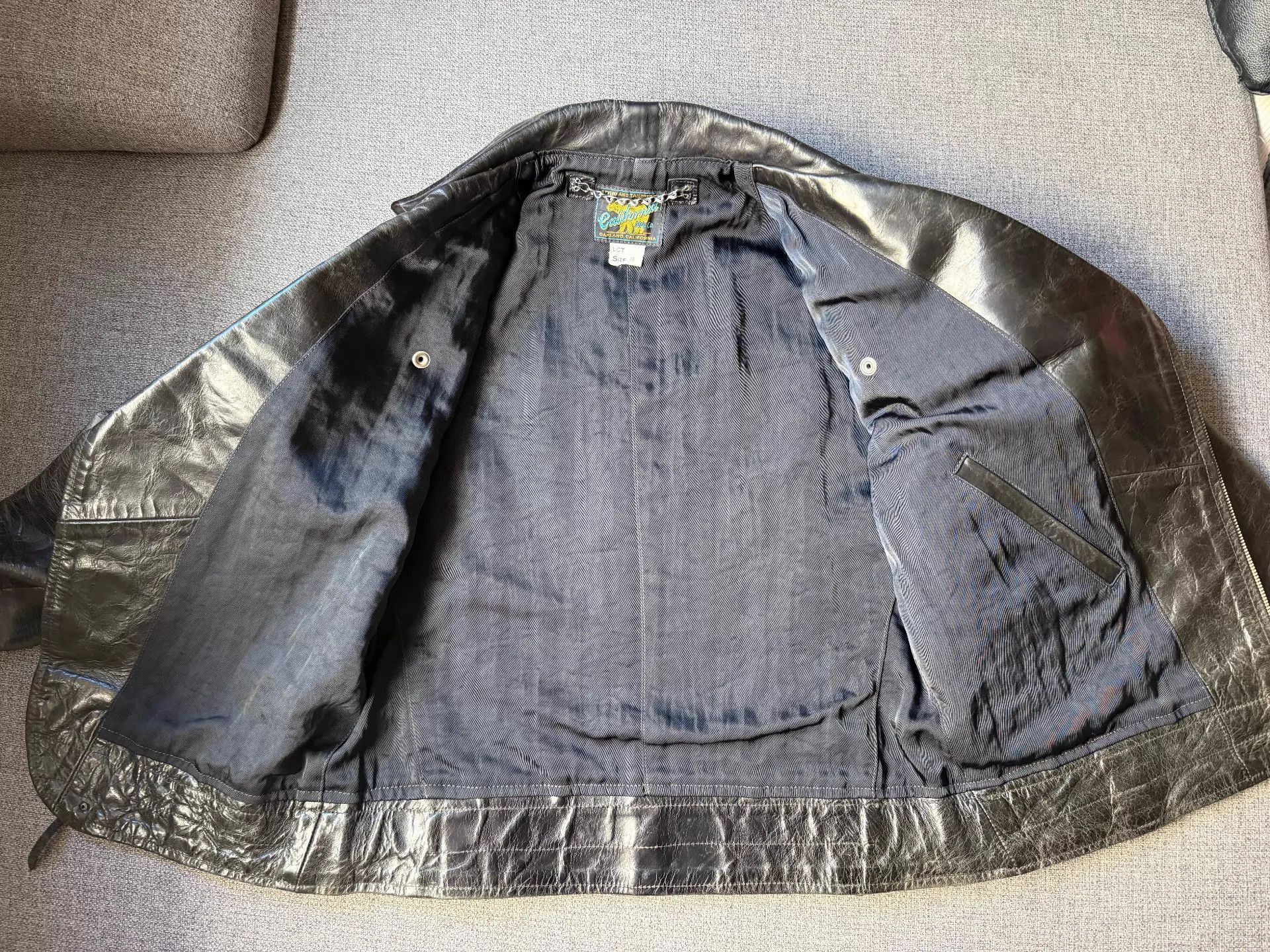 Rainbow Country Brown Leather Jacket - Size XXS Size US XXS / EU 40 - 9 Thumbnail