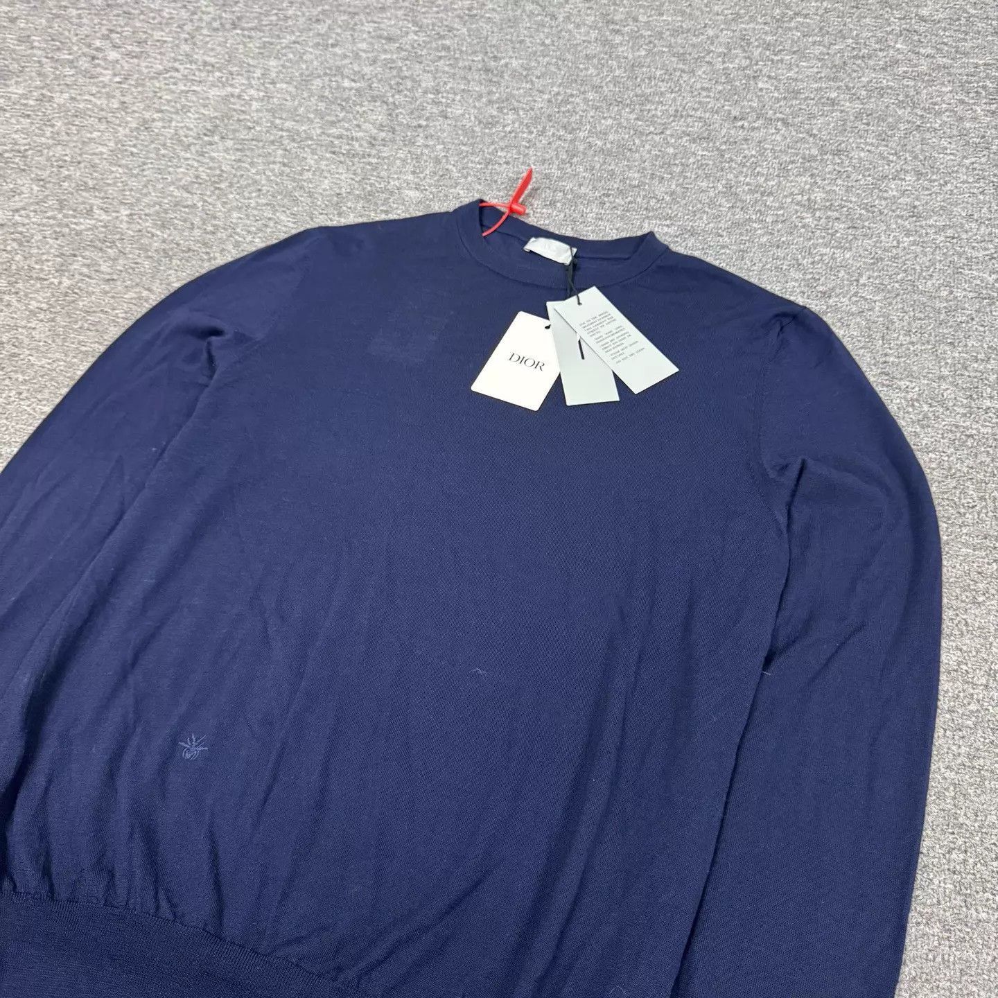 Dior Blue Long Sleeve Sweater Size M Size US M / EU 48-50 / 2 - 4 Thumbnail