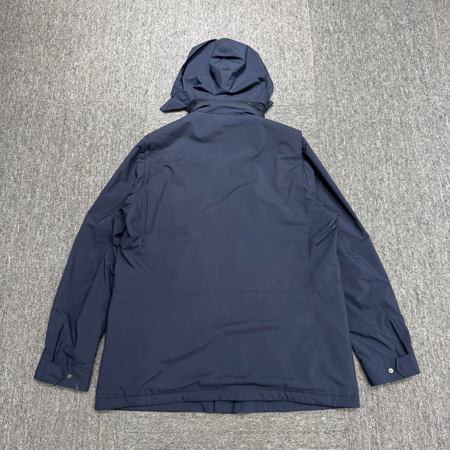 Loro Piana Blue Hooded Jacket with Multiple Pockets - Size M Size US M / EU 48-50 / 2 - 6 Thumbnail