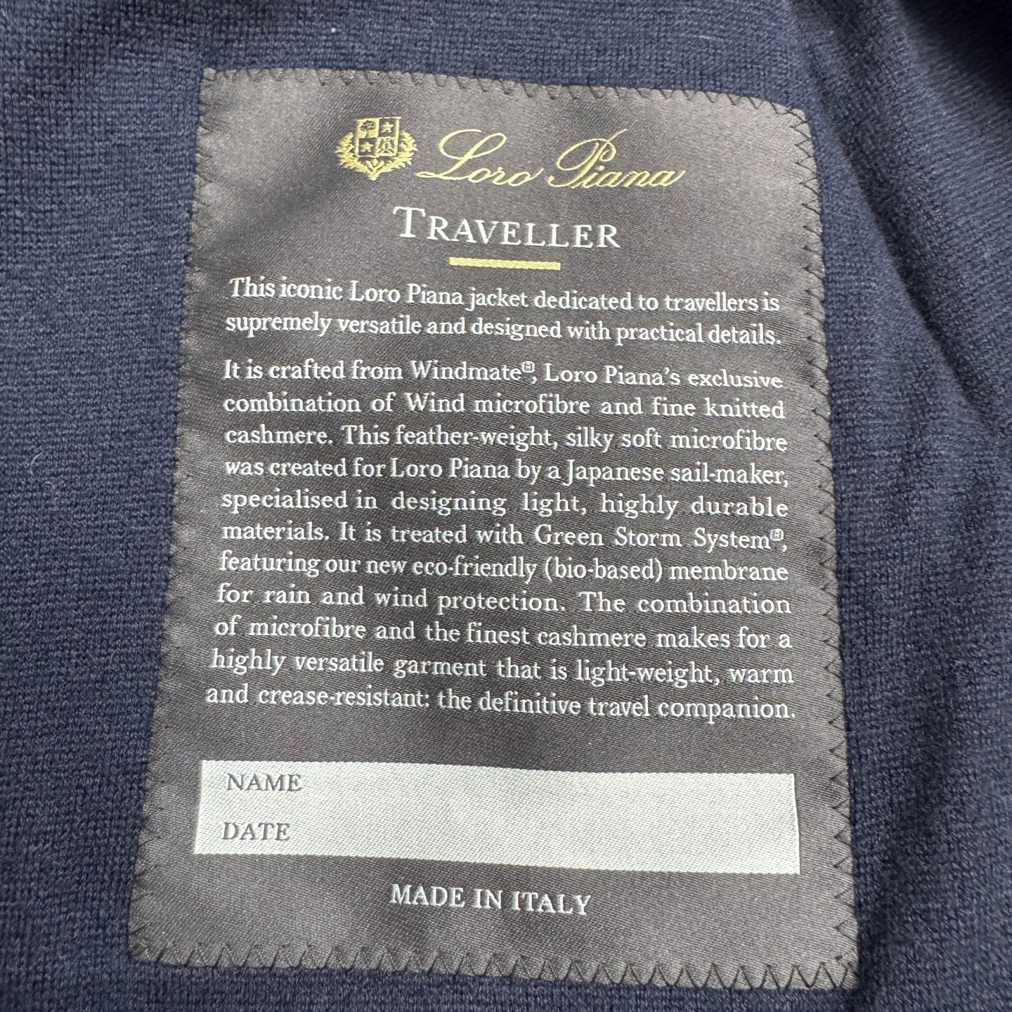 Loro Piana Blue Hooded Jacket with Multiple Pockets - Size M Size US M / EU 48-50 / 2 - 3 Thumbnail