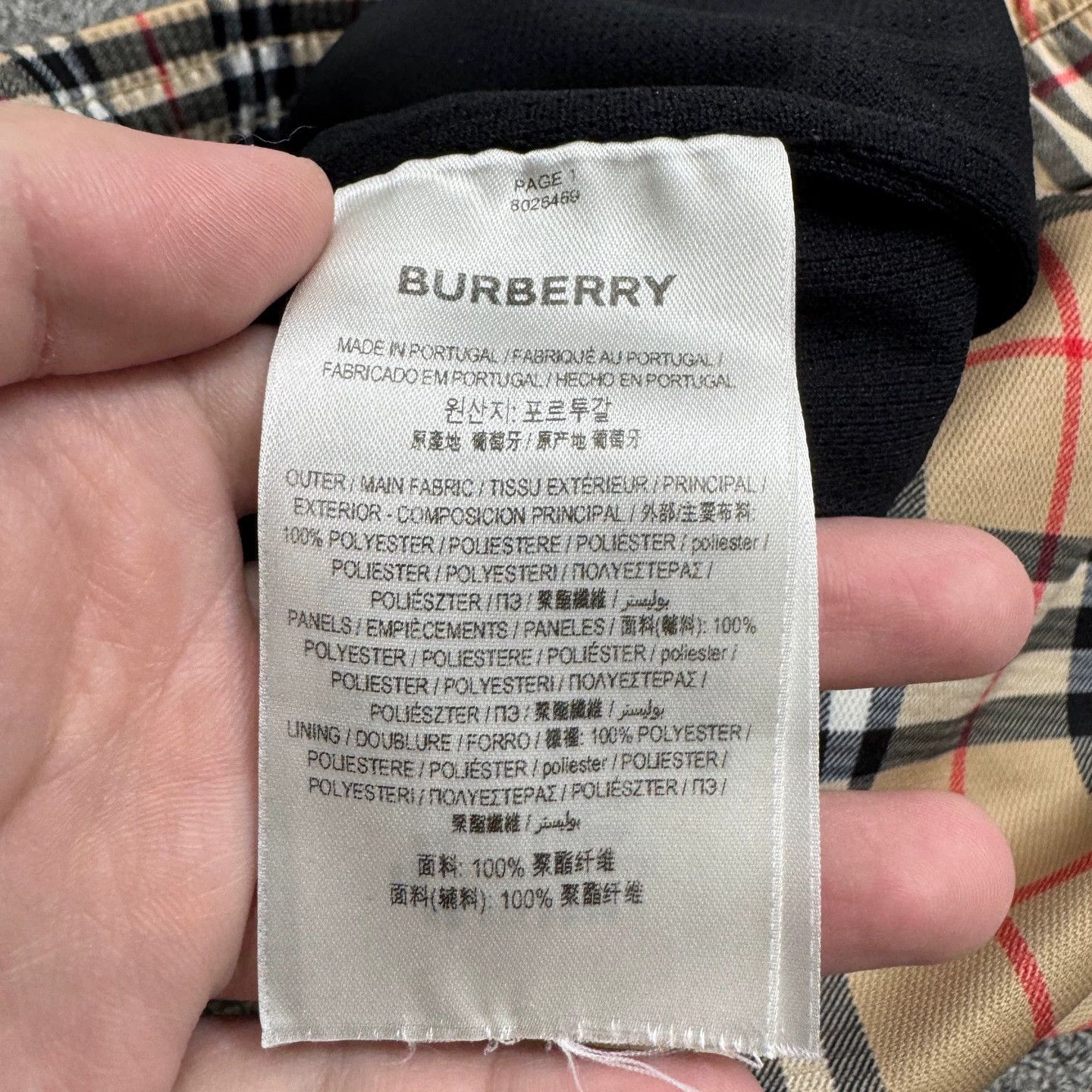 Burberry Beige Checkered Elastic Waist Shorts Size 34 Size US 34 / EU 50 - 3 Thumbnail
