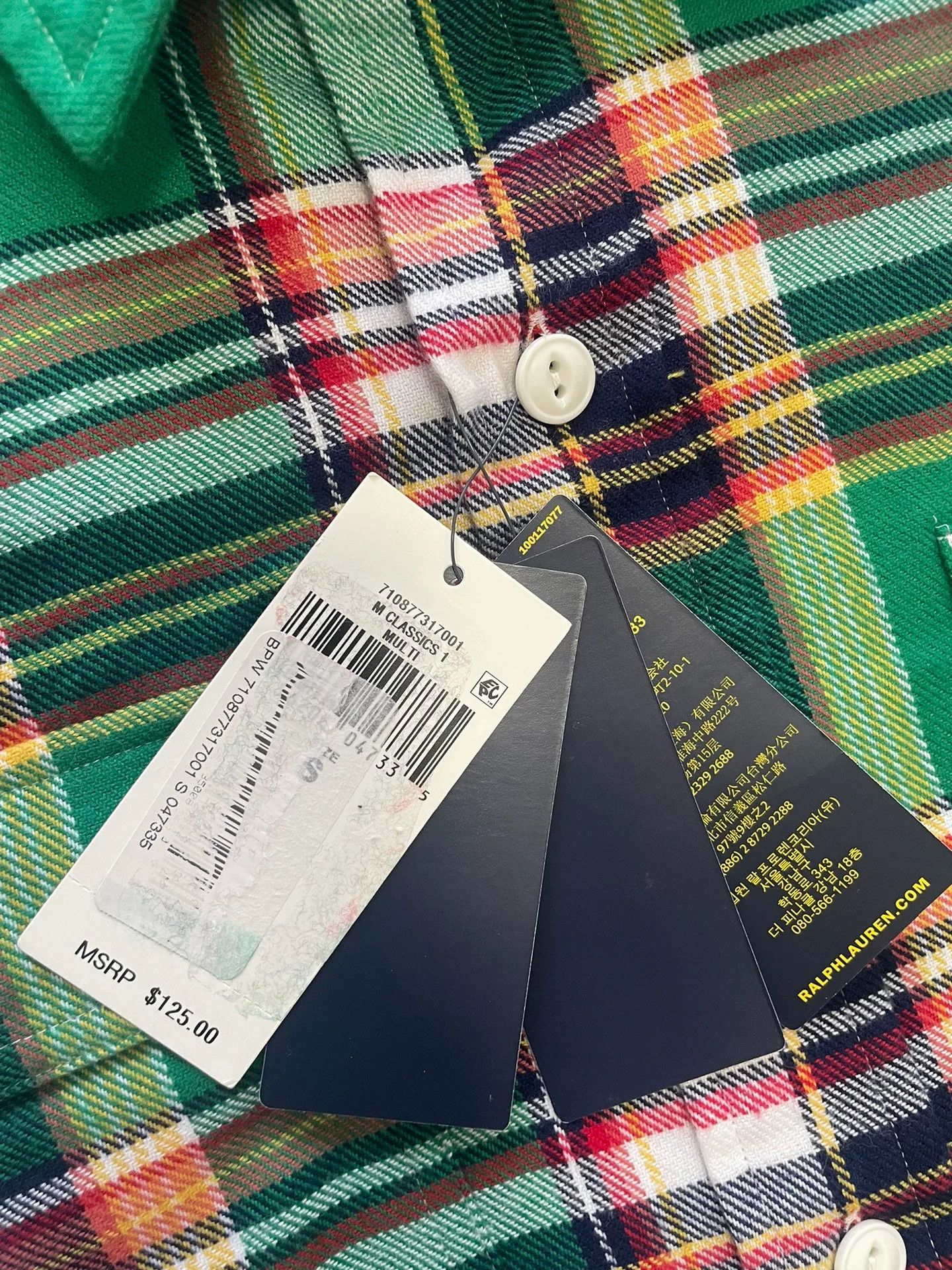 Polo Ralph Lauren Polo Ralph Lauren Vintage Long-Sleeve Shirt Size US S / EU 44-46 / 1 - 5 Thumbnail