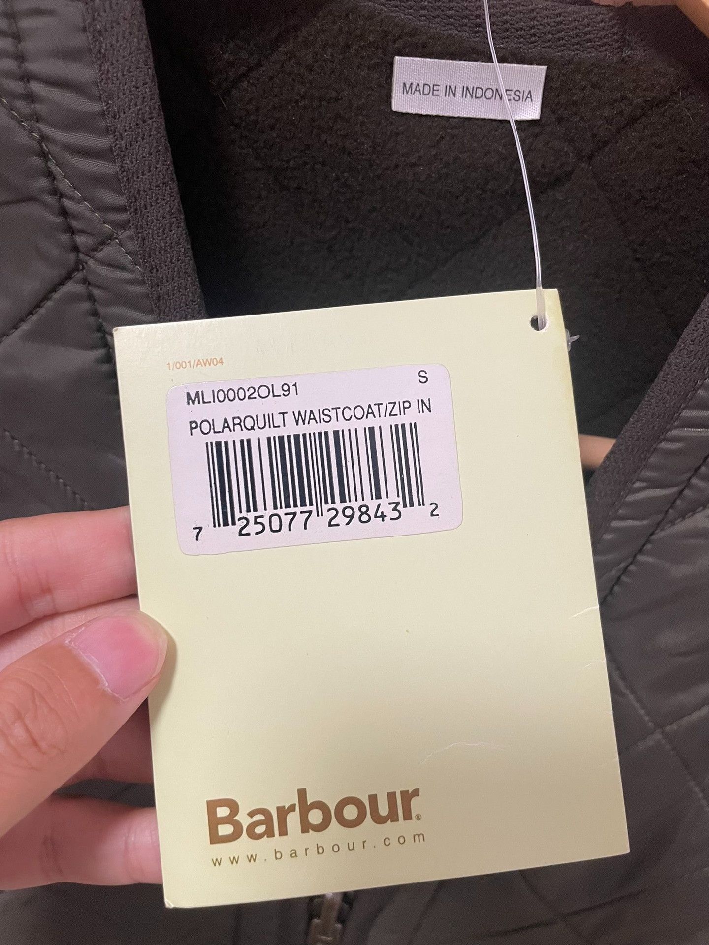 Barbour Barbour British Style Men's Vest Size US S / EU 44-46 / 1 - 4 Thumbnail