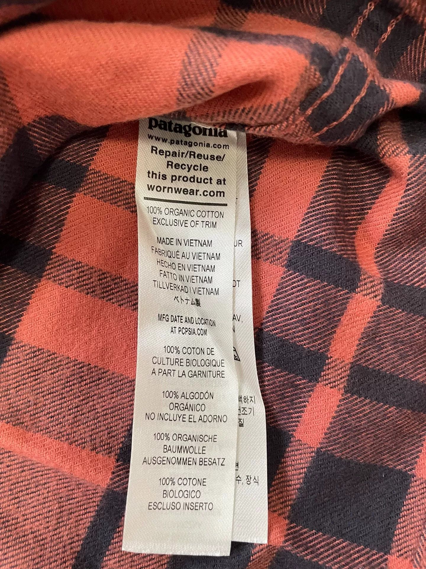 Patagonia Patagonia Men's Fjord Flannel Shirt Size US S / EU 44-46 / 1 - 7 Thumbnail