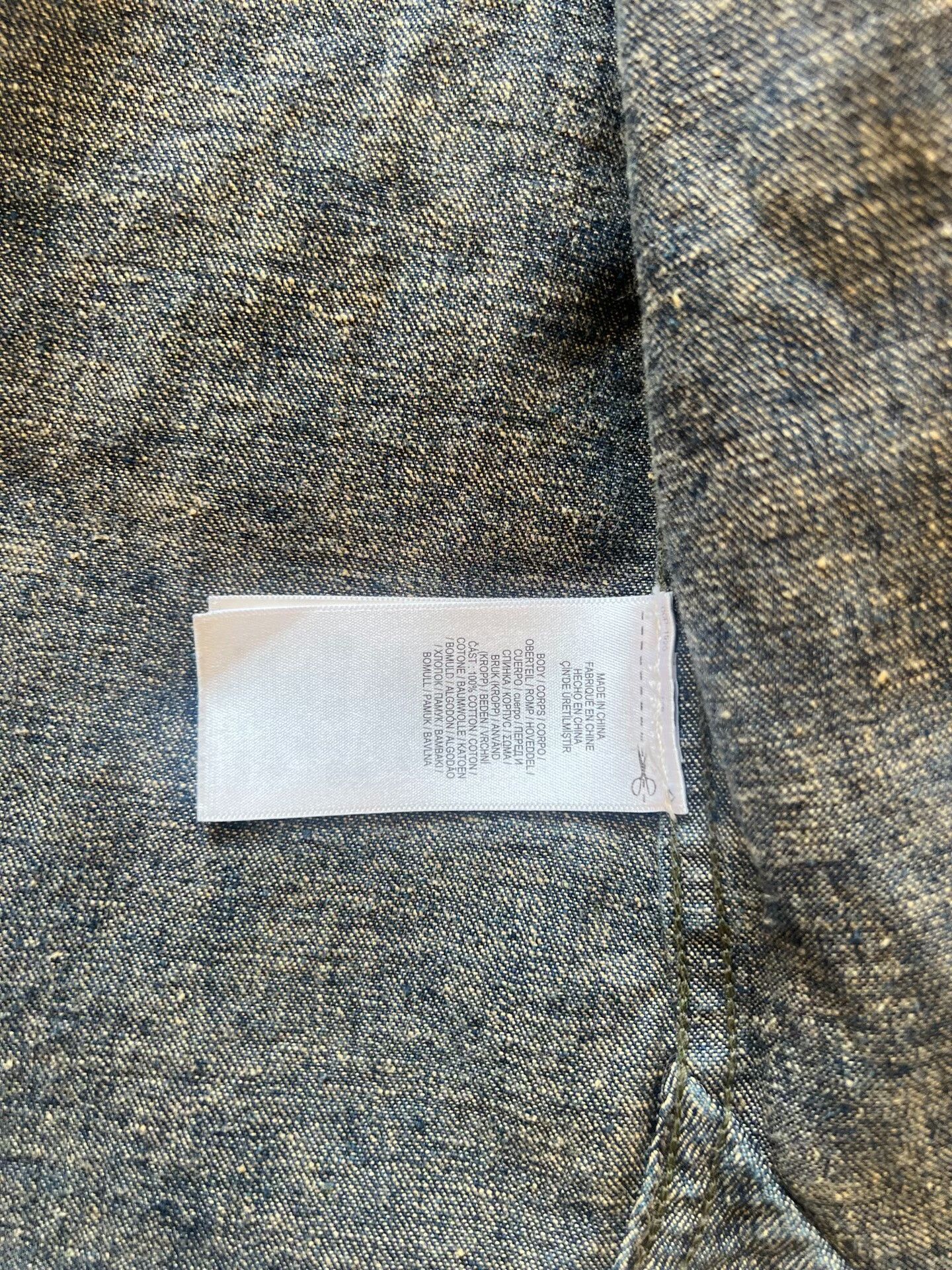 RRL Ralph Lauren RRL Double RL Denim Thick Shirt Size US L / EU 52-54 / 3 - 4 Thumbnail