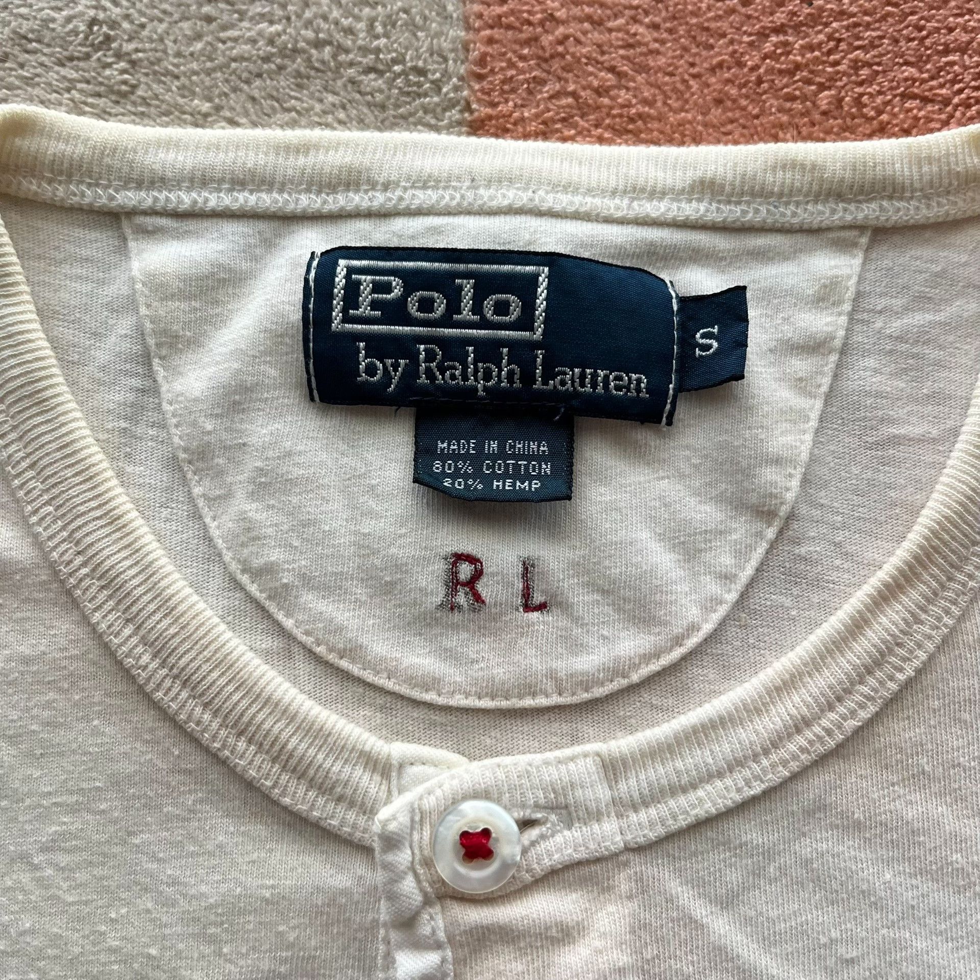 RRL Ralph Lauren Ralph Lauren Military Henley Polo Size US S / EU 44-46 / 1 - 7 Thumbnail