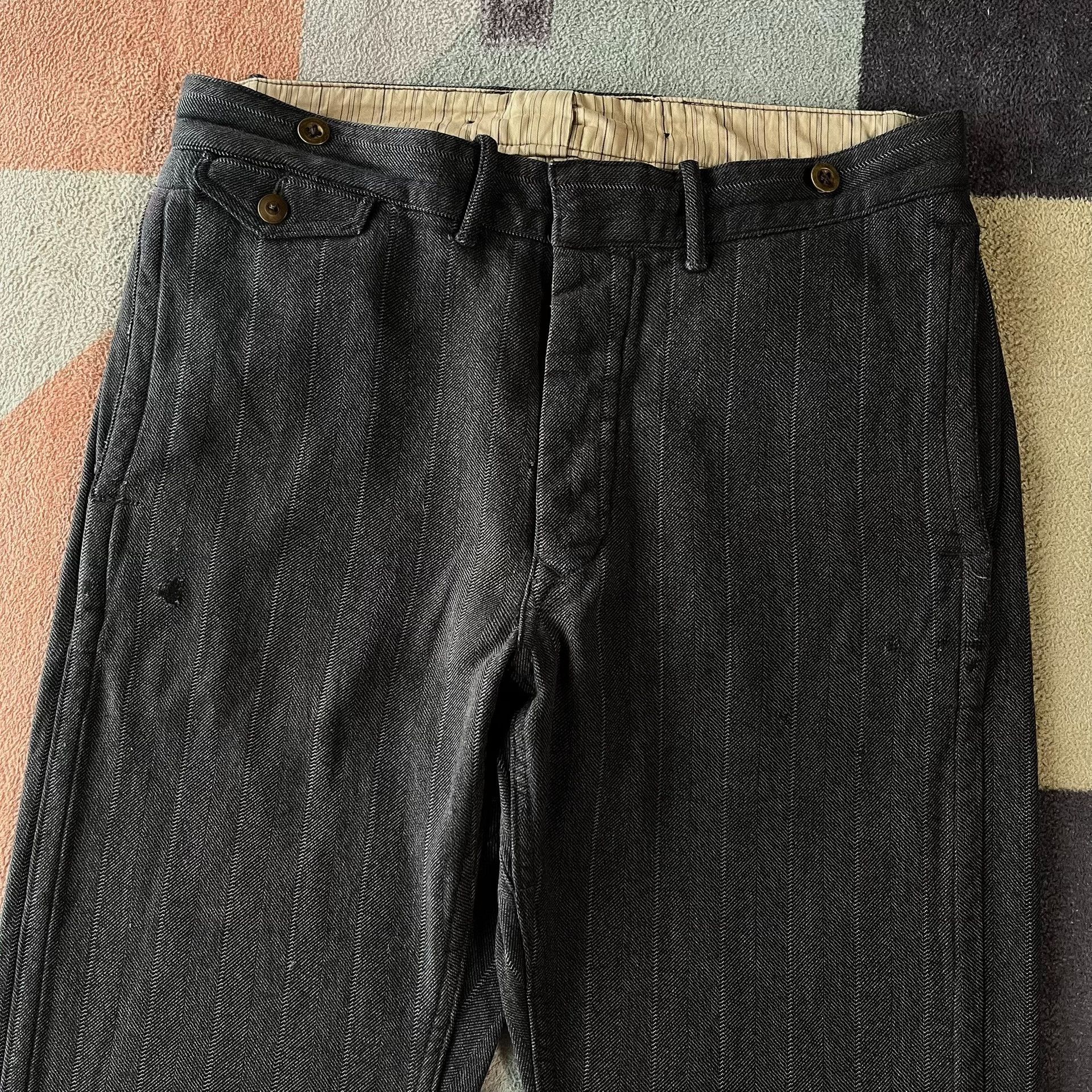 RRL Ralph Lauren RRL Striped Double RL Pants Size US 32 / EU 48 - 3 Thumbnail