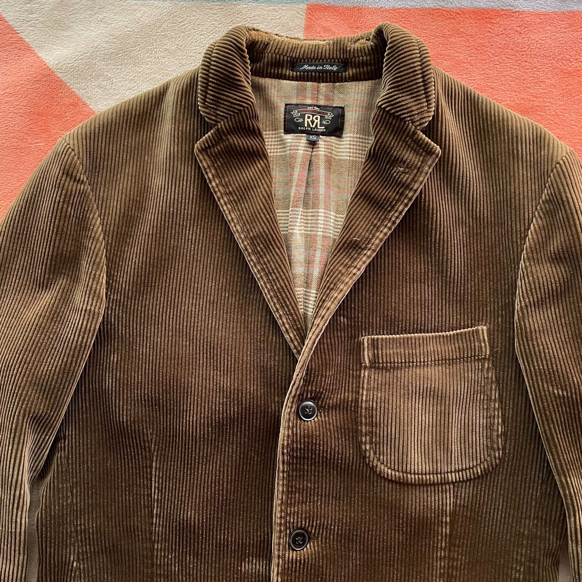 RRL Ralph Lauren RRL Corduroy Patch Blazer Size US M / EU 48-50 / 2 - 6 Thumbnail
