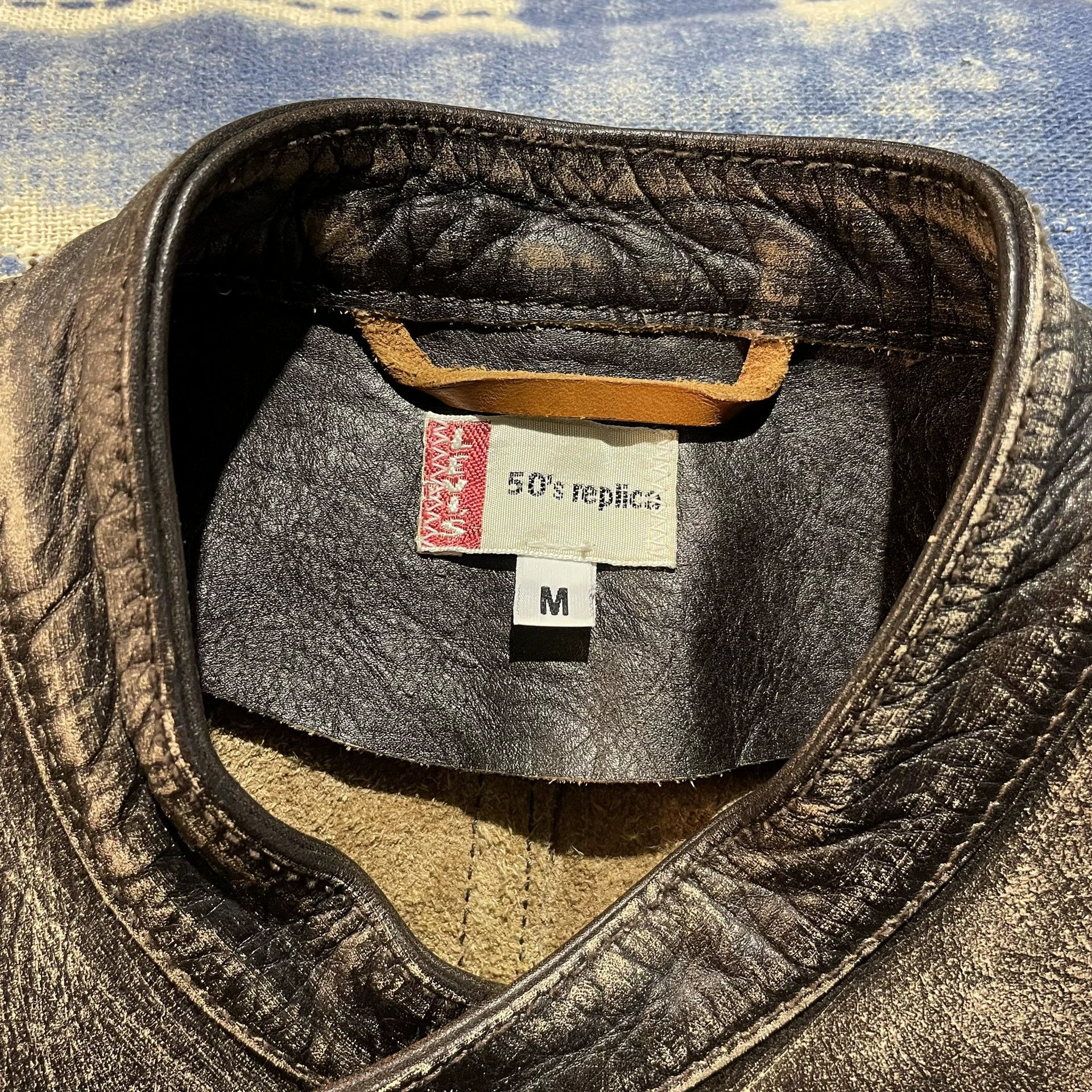 Levi's Levi's Vintage Motorcycle Leather Jacket Size US M / EU 48-50 / 2 - 3 Thumbnail