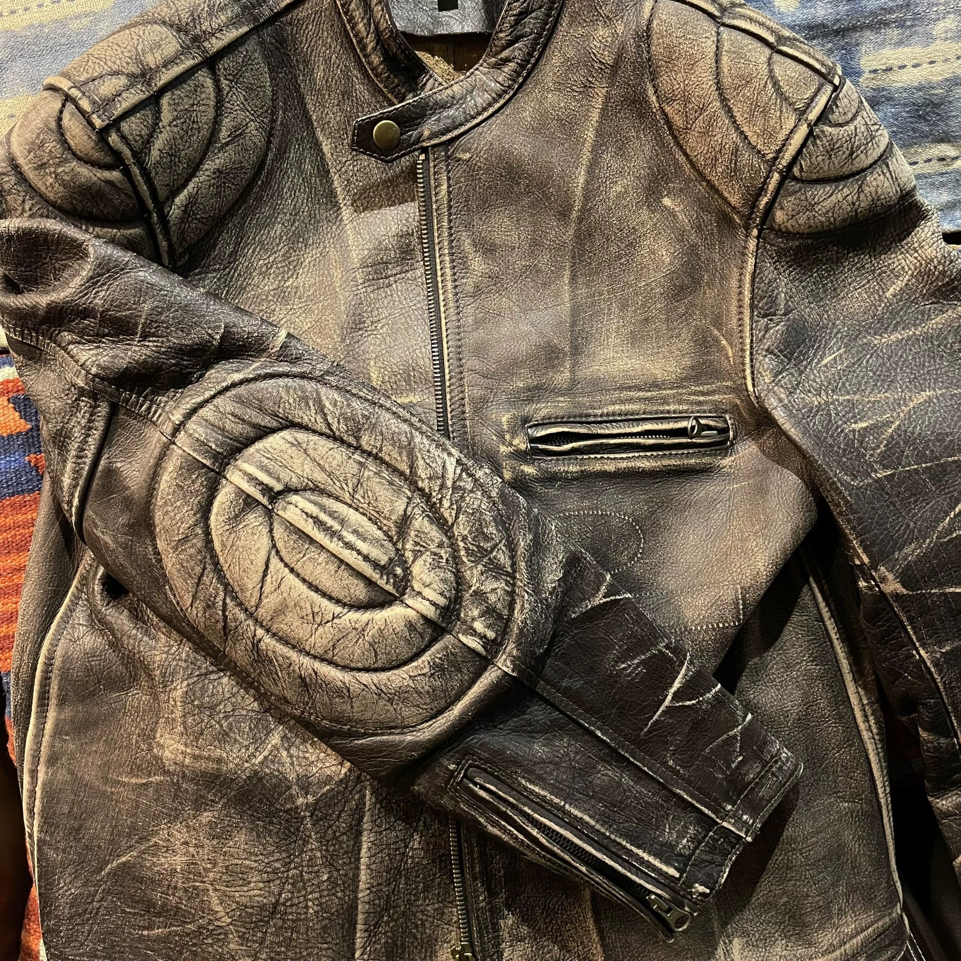 Levi's Levi's Vintage Motorcycle Leather Jacket Size US M / EU 48-50 / 2 - 6 Thumbnail