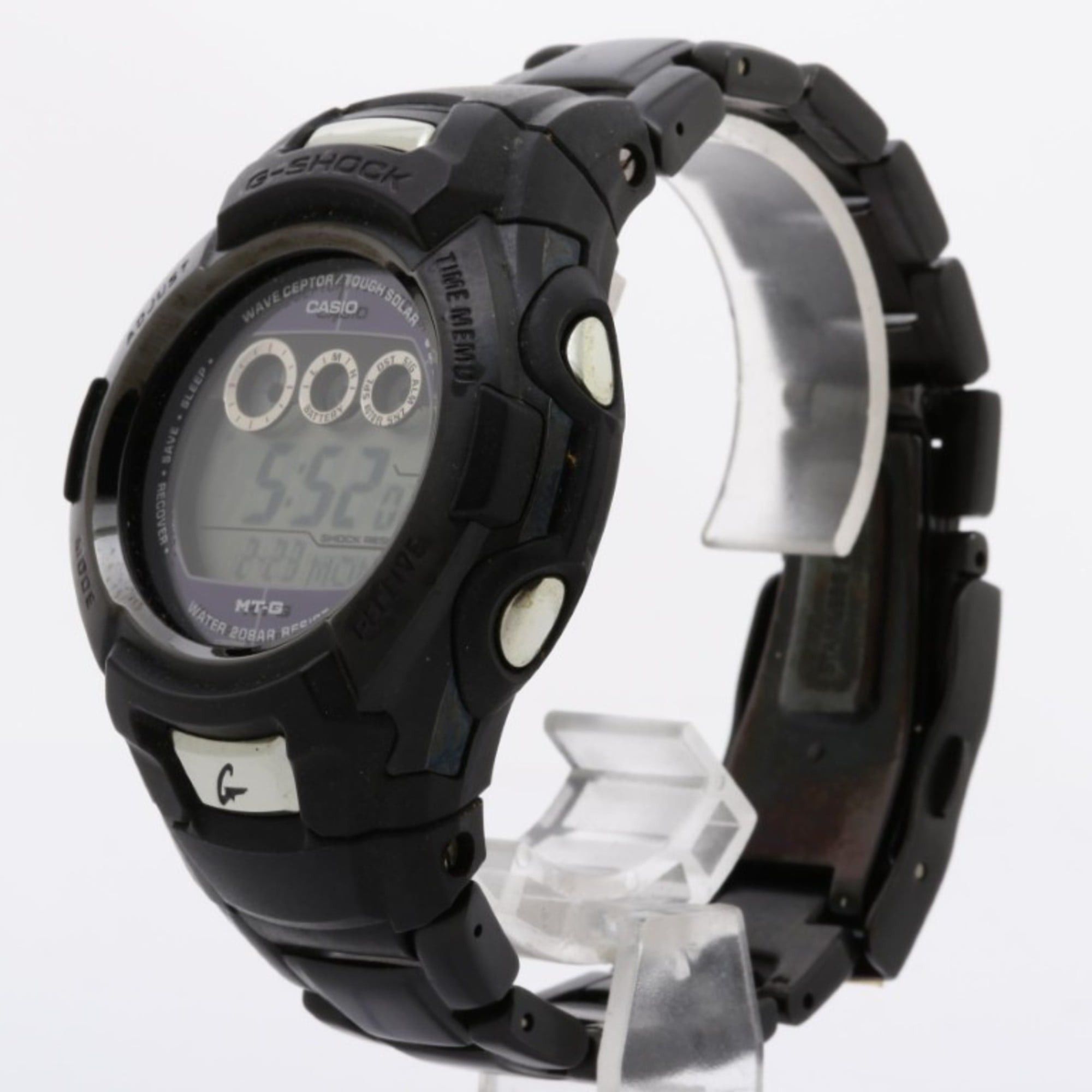CASIO G-SHOCK MTG920DJ Black Stainless Steel Men's Digital Watch