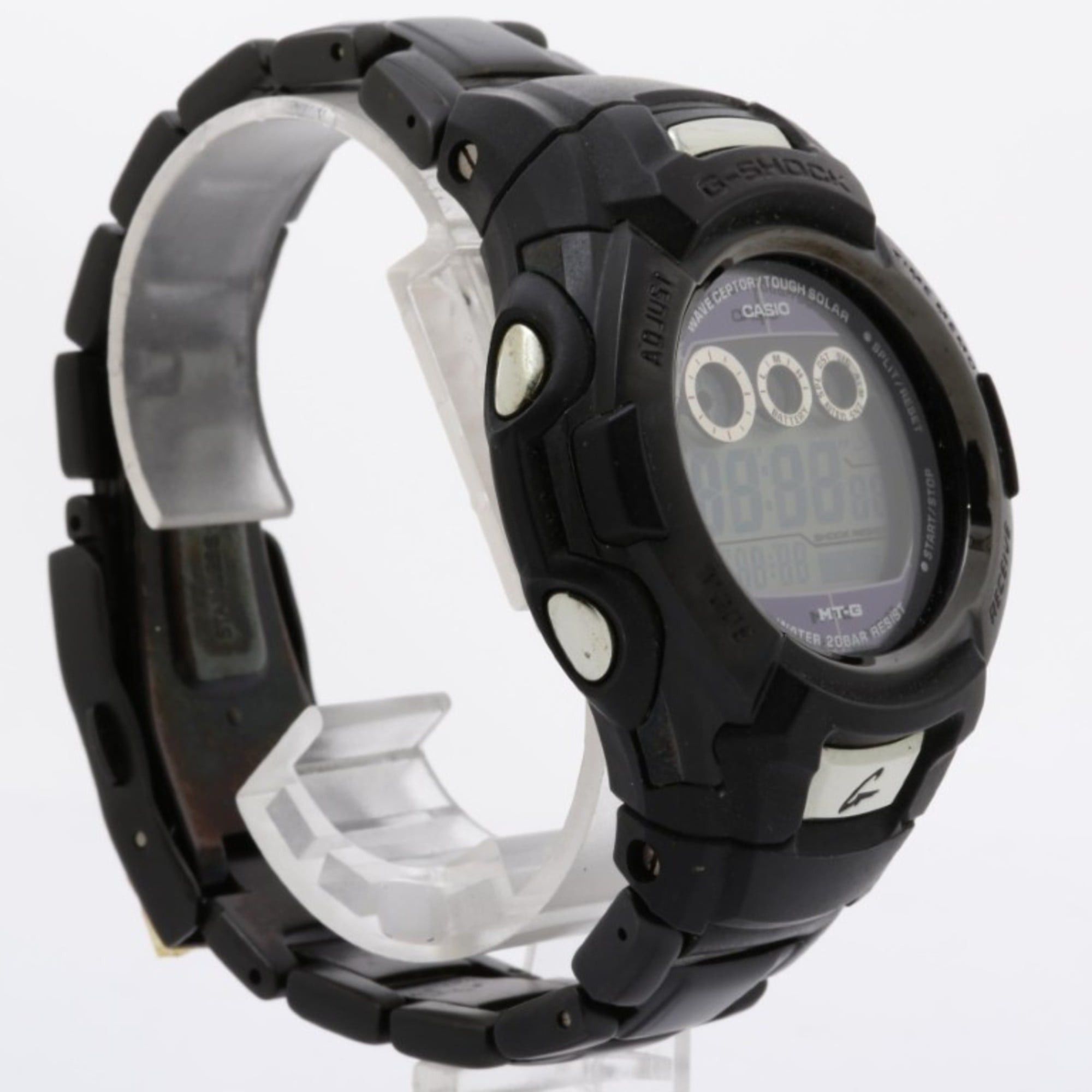 CASIO G-SHOCK MTG920DJ Black Stainless Steel Men's Digital Watch