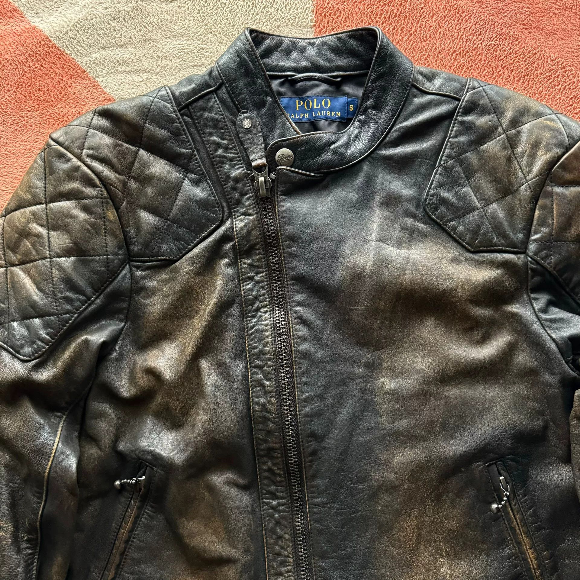 Polo Ralph Lauren Ralph Lauren 2015 J100 Leather Jacket Size US S / EU 44-46 / 1 - 4 Thumbnail