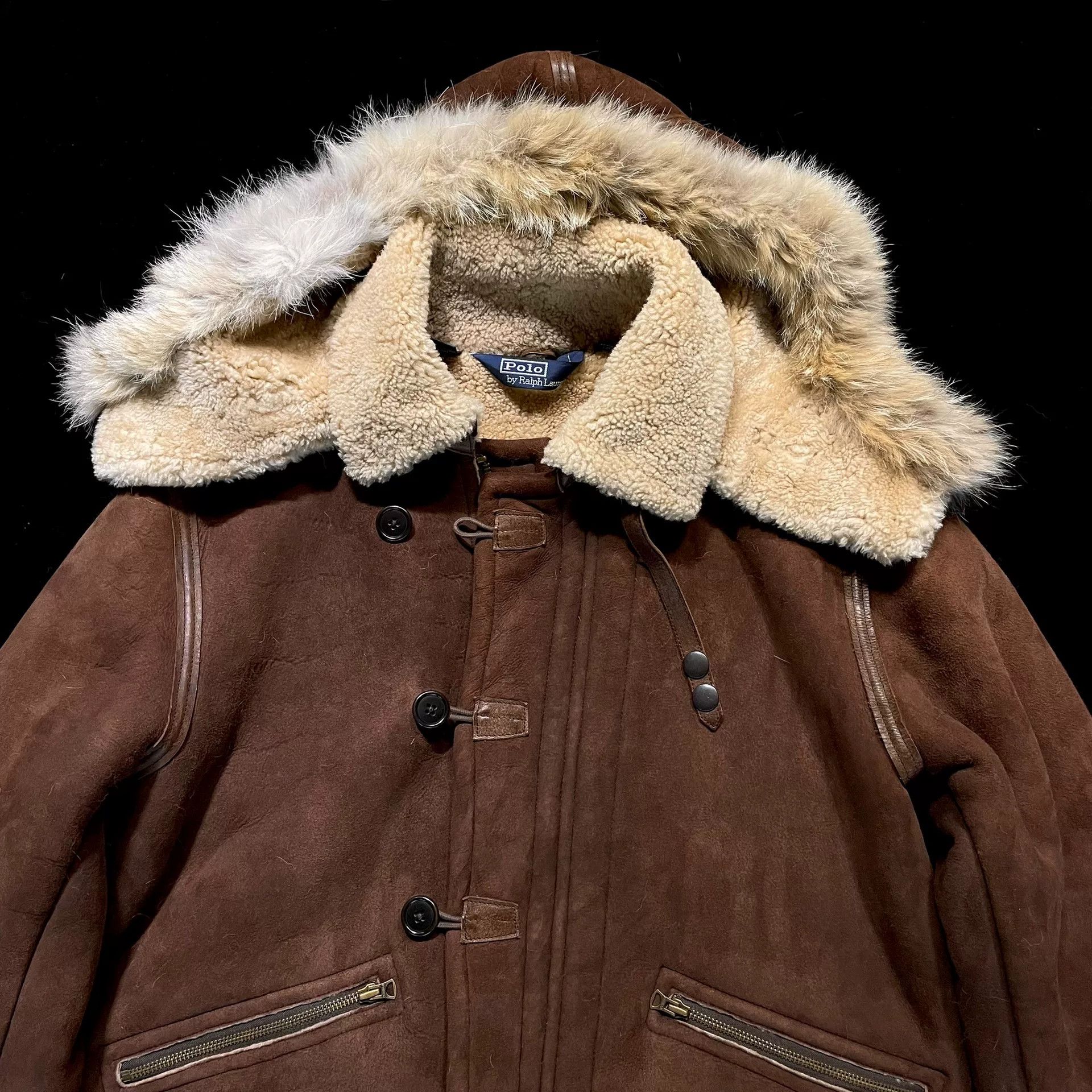Polo Ralph Lauren Ralph Lauren B7 Shearling Coat Size US M / EU 48-50 / 2 - 7 Thumbnail
