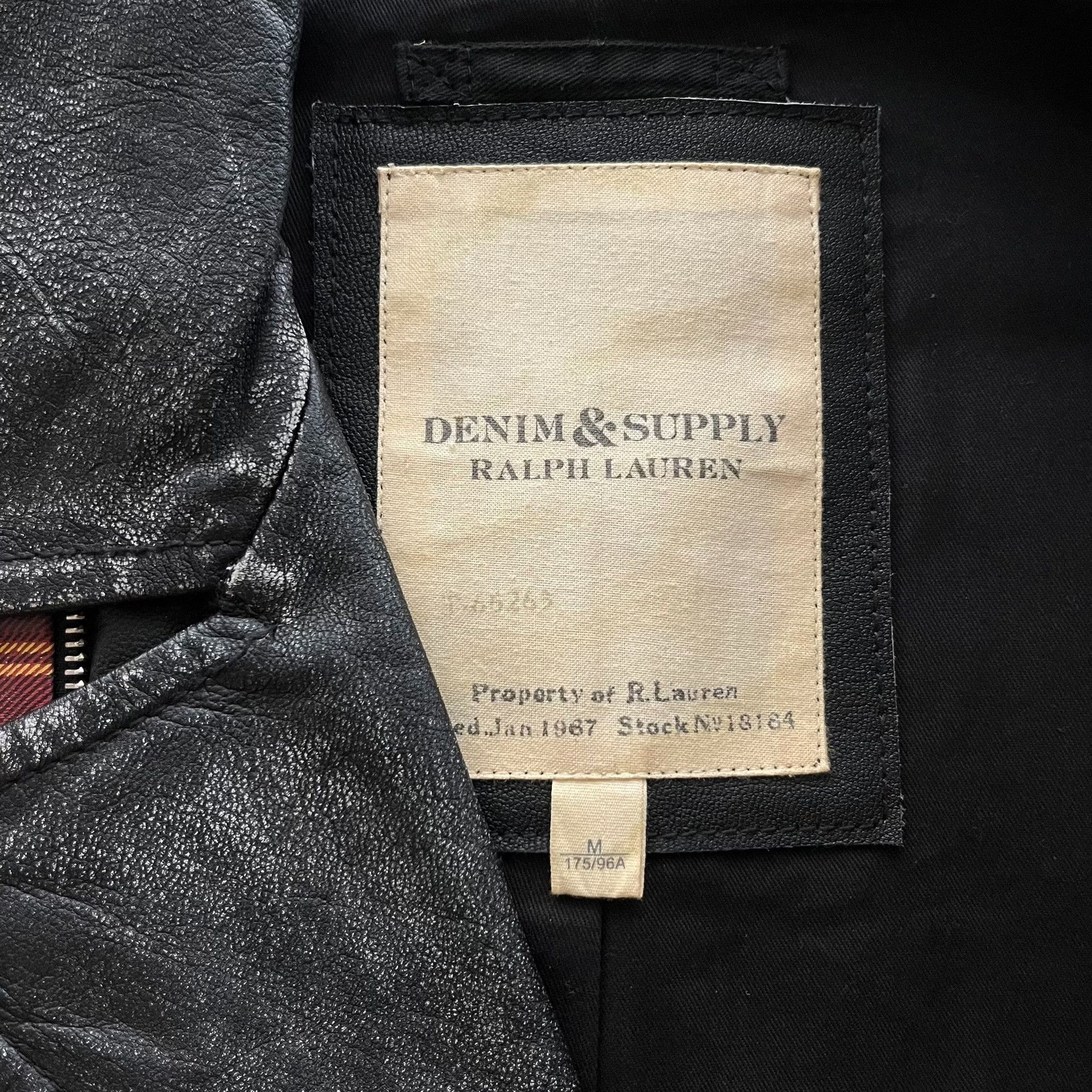 Denim & Supply Ralph Lauren Denim Supply Ralph Lauren Leather Vest Size US M / EU 48-50 / 2 - 6 Thumbnail