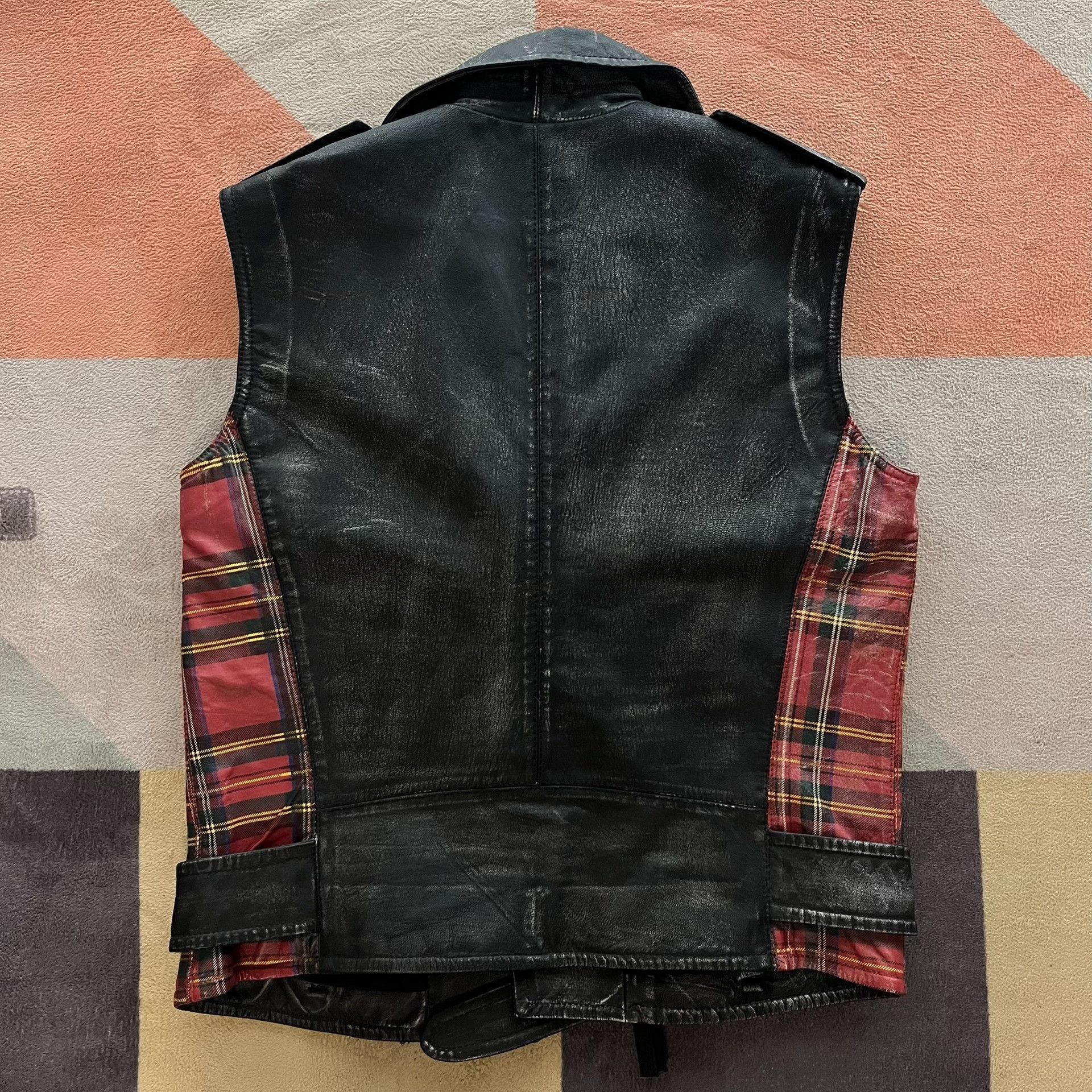 Denim & Supply Ralph Lauren Denim Supply Ralph Lauren Leather Vest Size US M / EU 48-50 / 2 - 3 Thumbnail