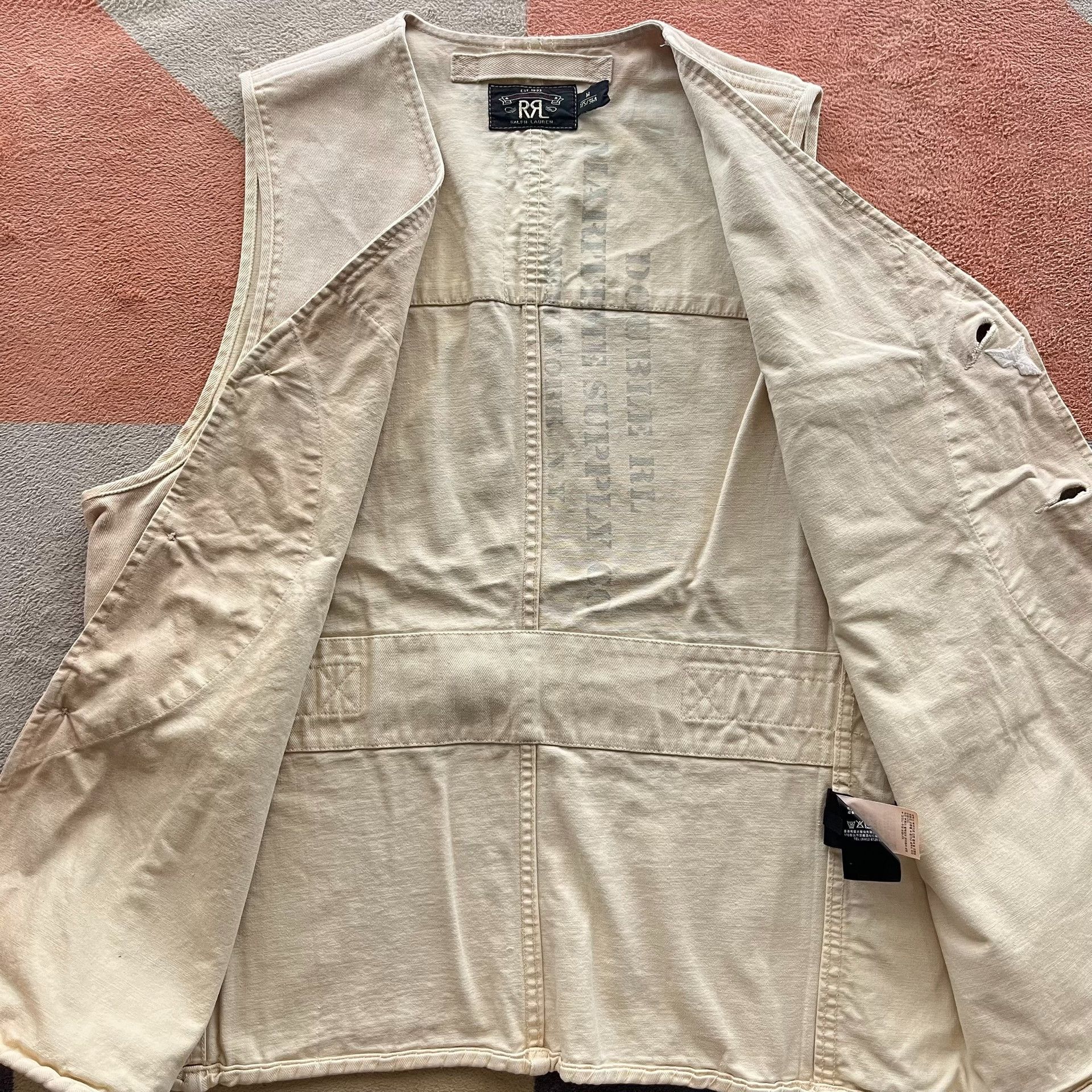 RRL Ralph Lauren RRL Military Hunting Vest Size US M / EU 48-50 / 2 - 3 Thumbnail