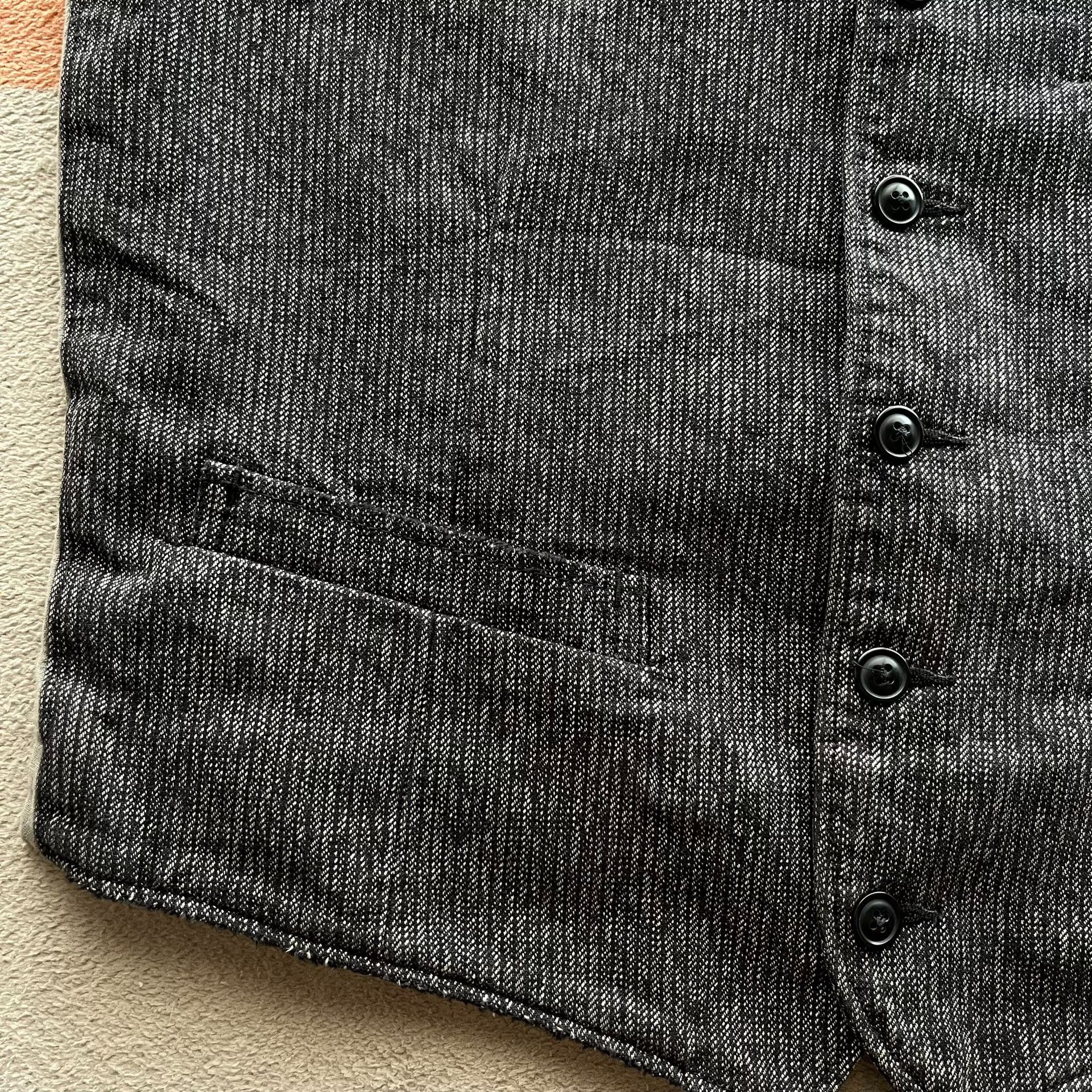 Denim & Supply Ralph Lauren Ralph Lauren Denim Supply Pepper Salt Vest Size US S / EU 44-46 / 1 - 5 Thumbnail