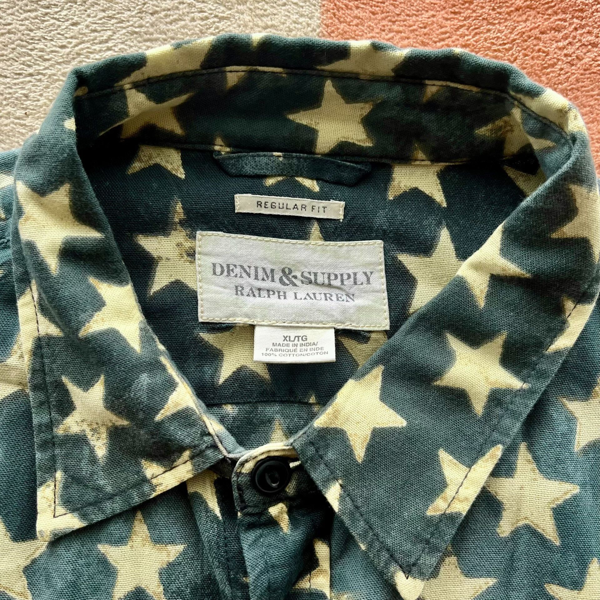 Denim & Supply Ralph Lauren Ralph Lauren Denim Supply Star Shirt Size US XL / EU 56 / 4 - 4 Thumbnail